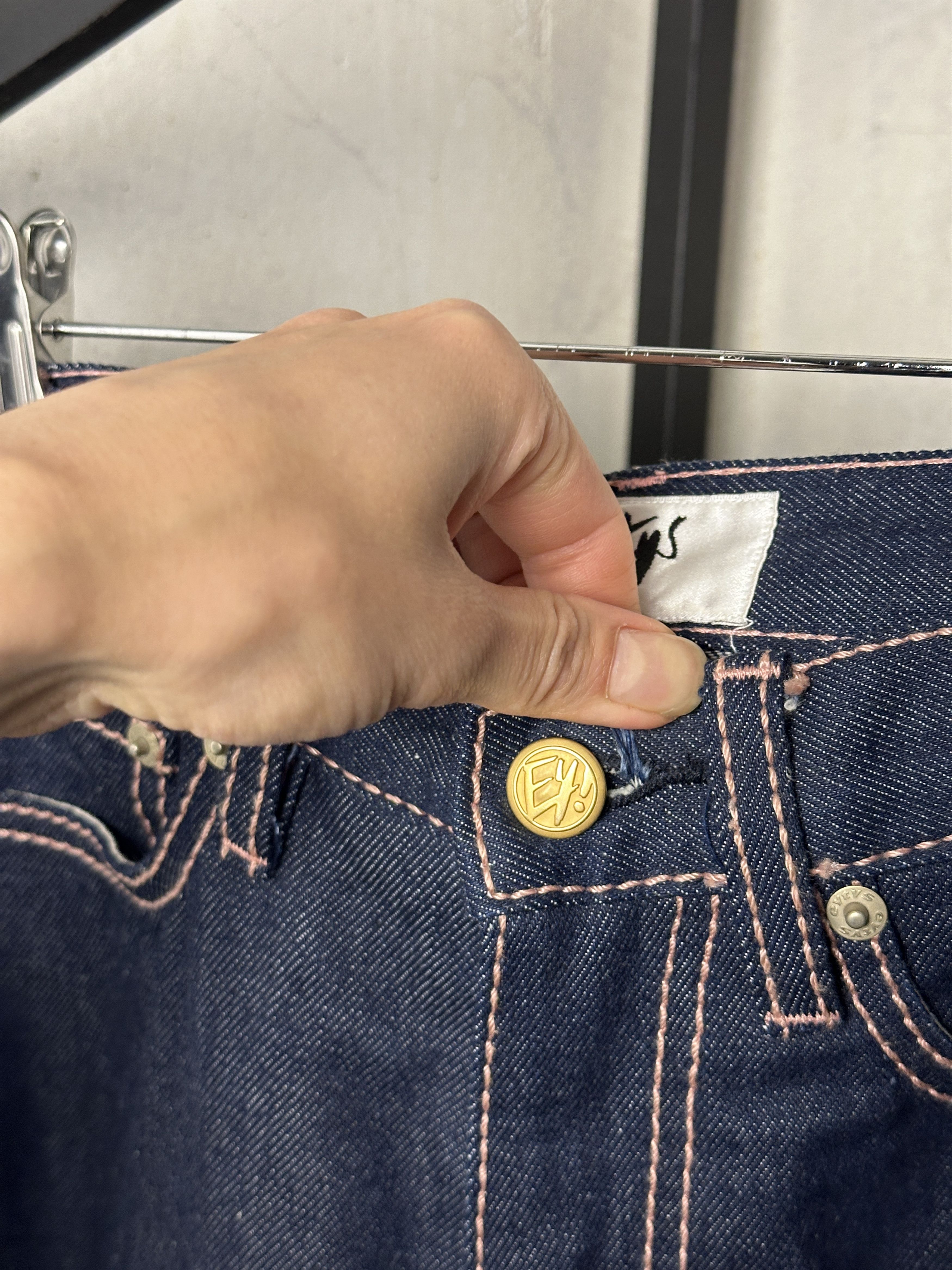 Eytys Oregon High Waisted Flared Jeans In Blue