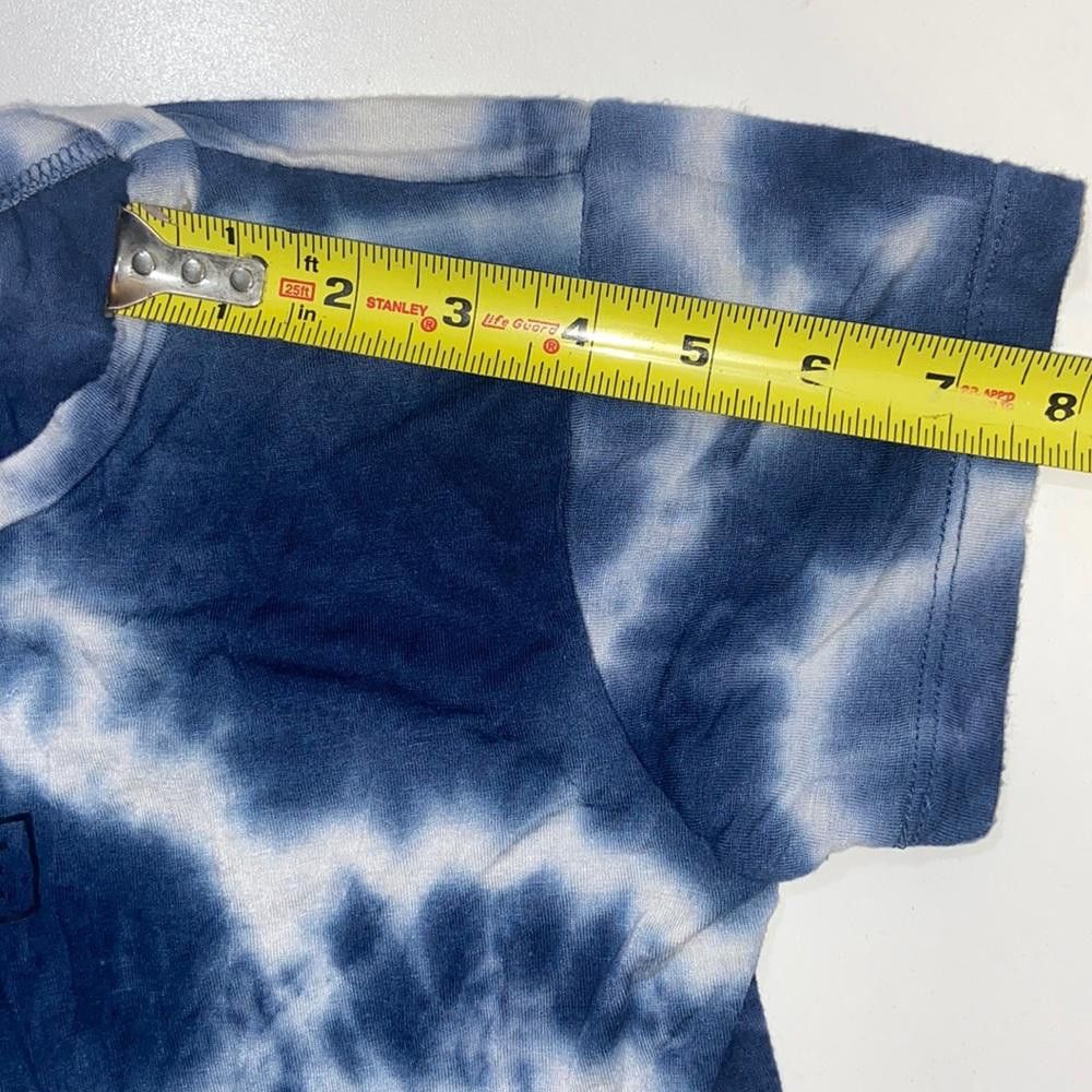 Designer La Hearts I Tie Dyed "BABE" Crop Tee Size XS Size XS / US 0-2 / IT 36-38 - 4 Thumbnail