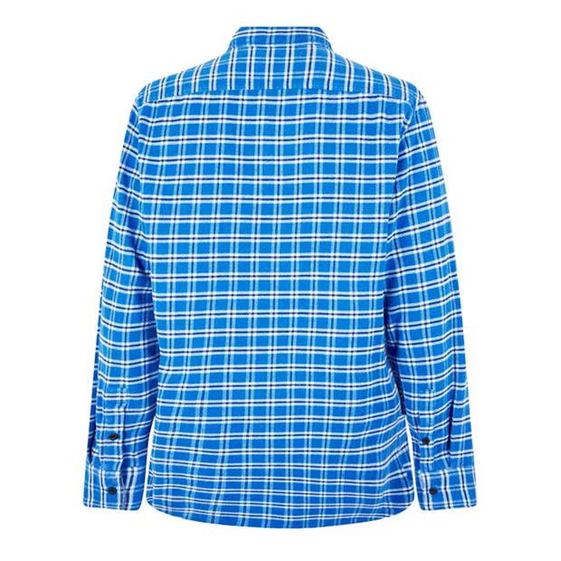 1017 ALYX 9SM o1g2r1mq0824 Logo Flannel Shirts in Blue Size US S / EU 44-46 / 1 - 2 Thumbnail