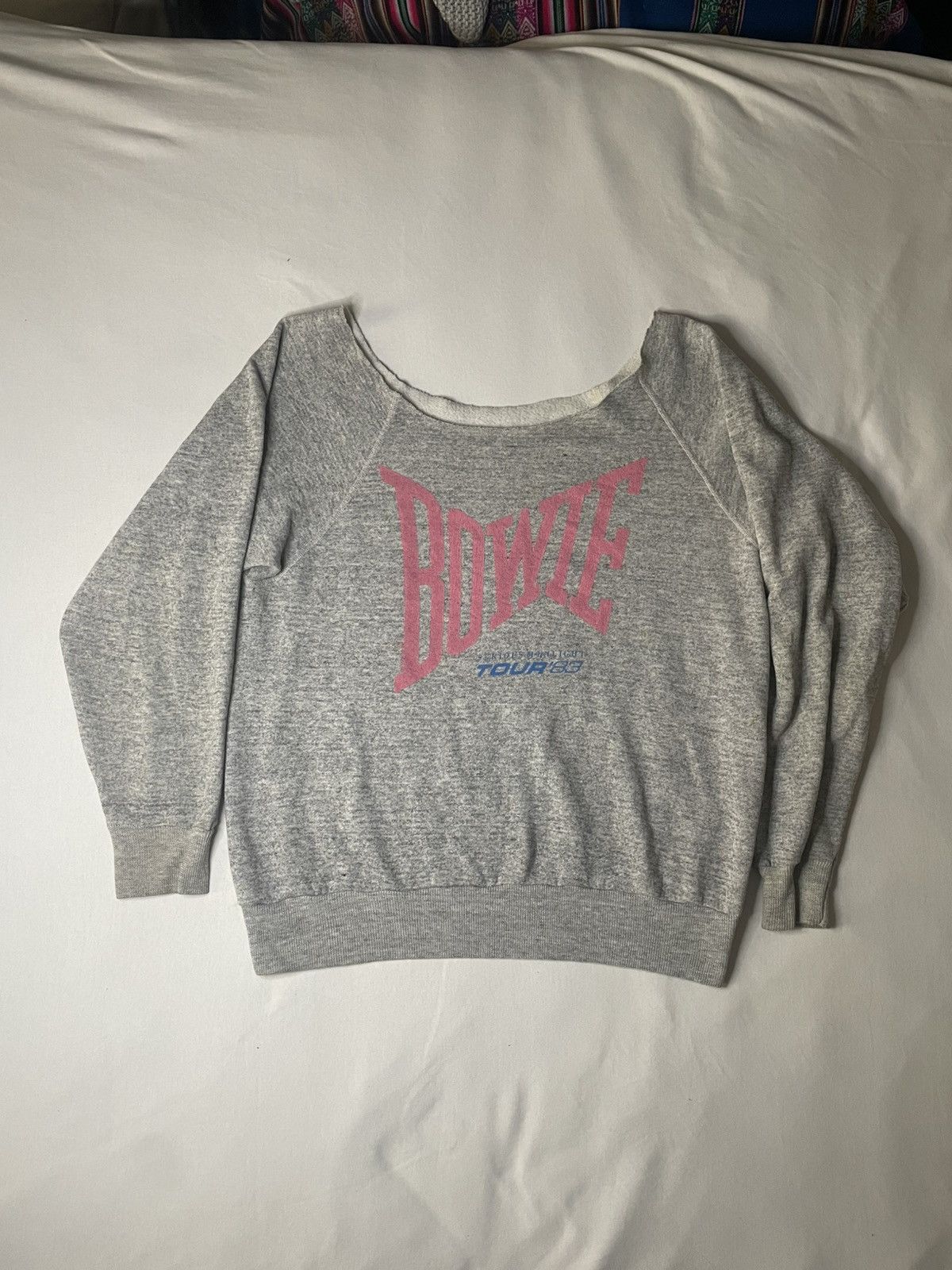 Other Vintage David Bowie Sweatshirt – Serious Moonlight Tour 1983 Size S / US 4 / IT 40 - 2 Thumbnail
