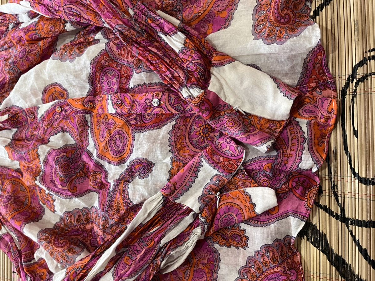 Zimmermann Zimmermann Paisley Blouse Size ONE SIZE - 6 Thumbnail