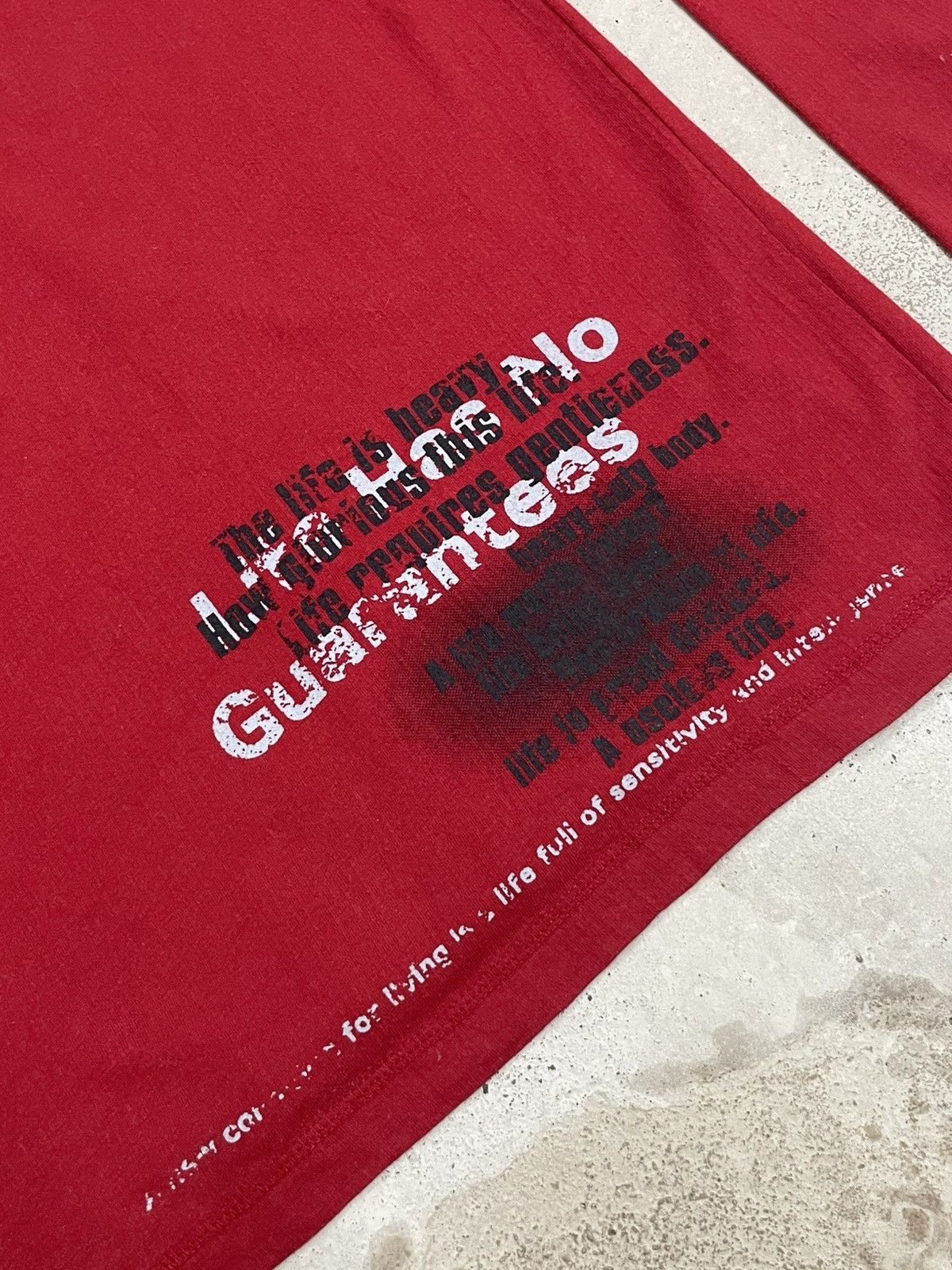 20471120 Dangerous Warning Punk Emo Cyber Gothic Tokyo Punk Size US L / EU 52-54 / 3 - 12 Thumbnail