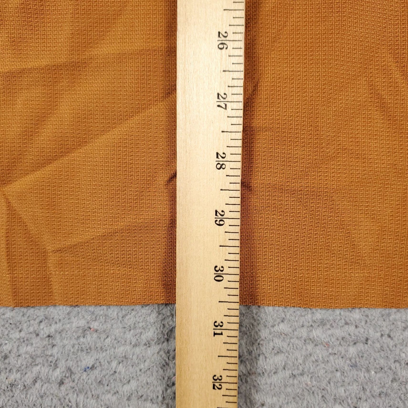 BUGATCHI Bugatchi Uomo Shirt Mens Large Orange Casual Button Up Long Sleeve Size US L / EU 52-54 / 3 - 4 Thumbnail