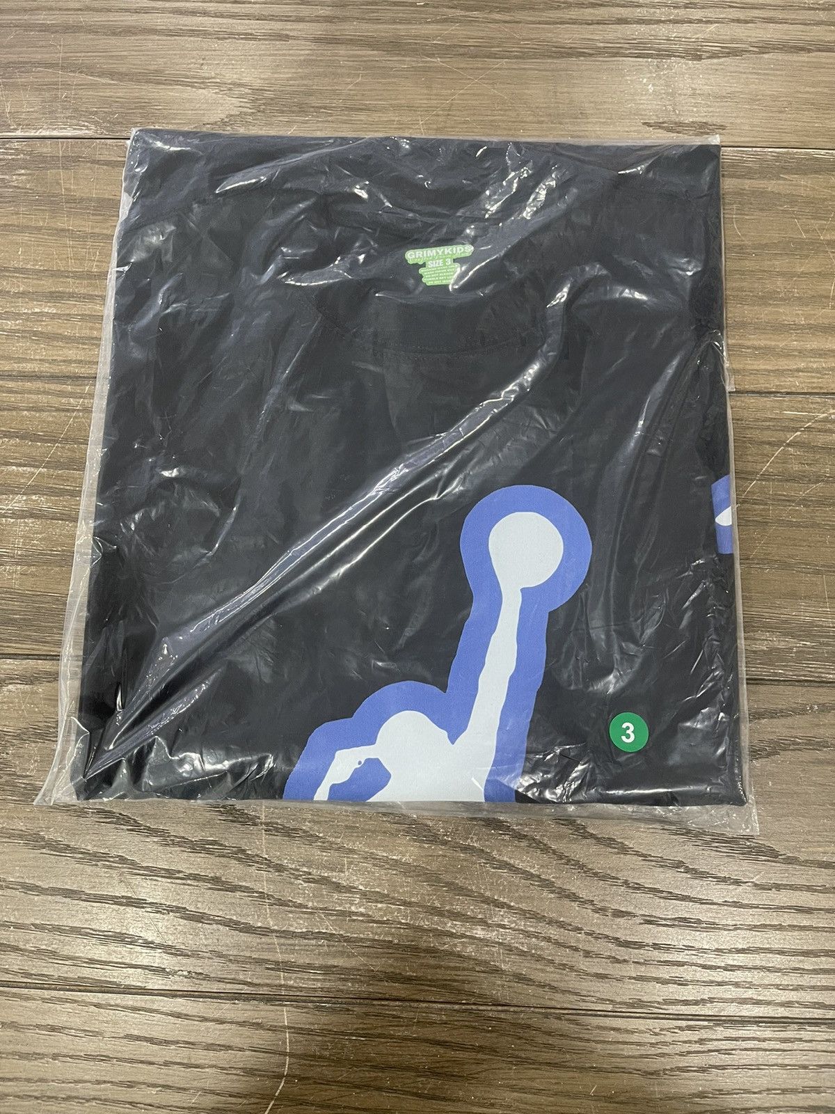 Designer ⚡️ Grimy Kids DO IT Jumpman Tee Shirt Black / Blue 2XL XXL ⚡️ Size US XXL / EU 58 / 5 - 7 Thumbnail