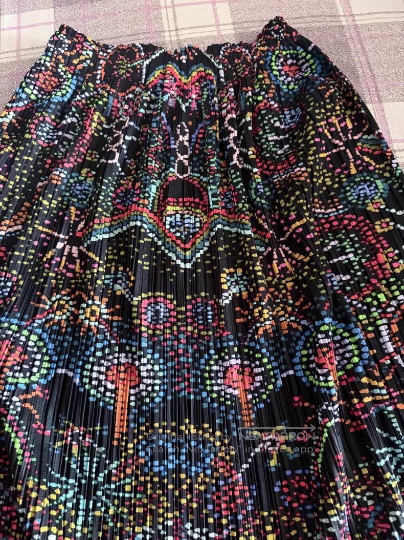 Issey Miyake Issey Miyake size:3 Fireworks Skirt Size 22" - 6 Thumbnail