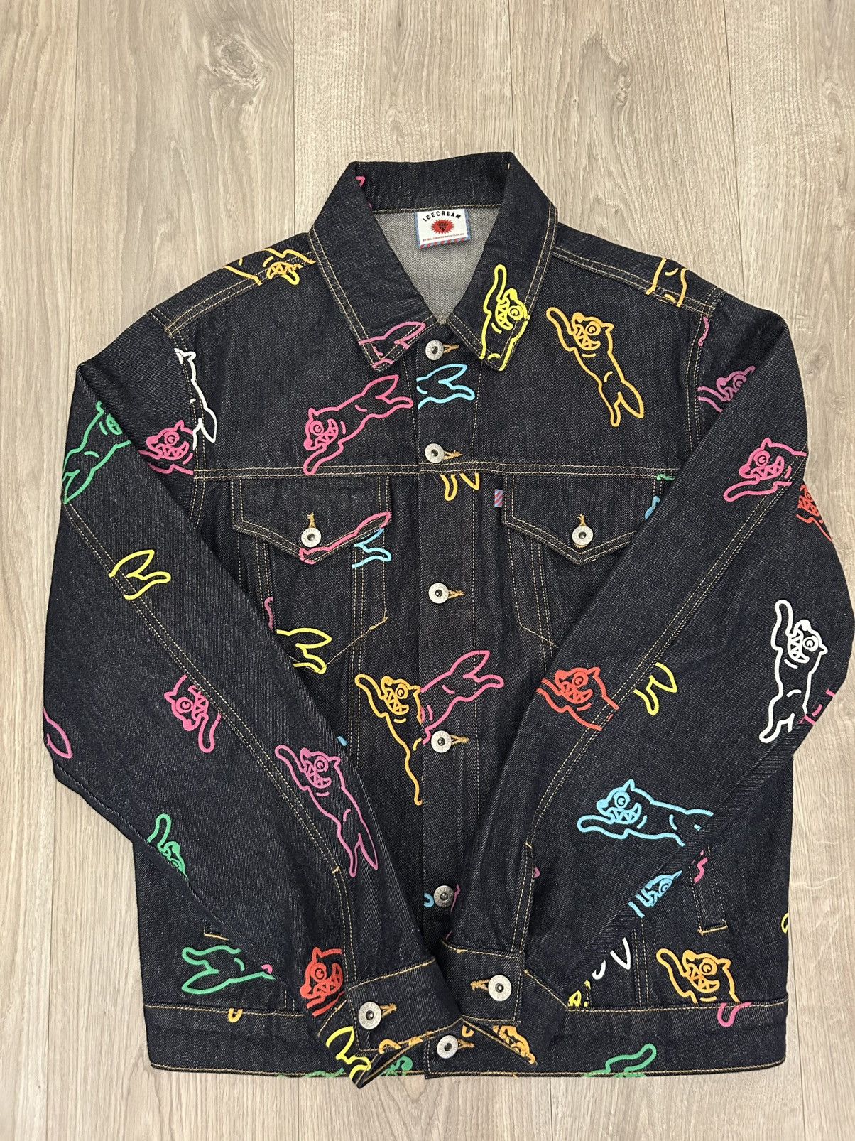 Billionaire Boys Club × Icecream Icecream Denim Jacket Size US M / EU 48-50 / 2 - 1 Thumbnail