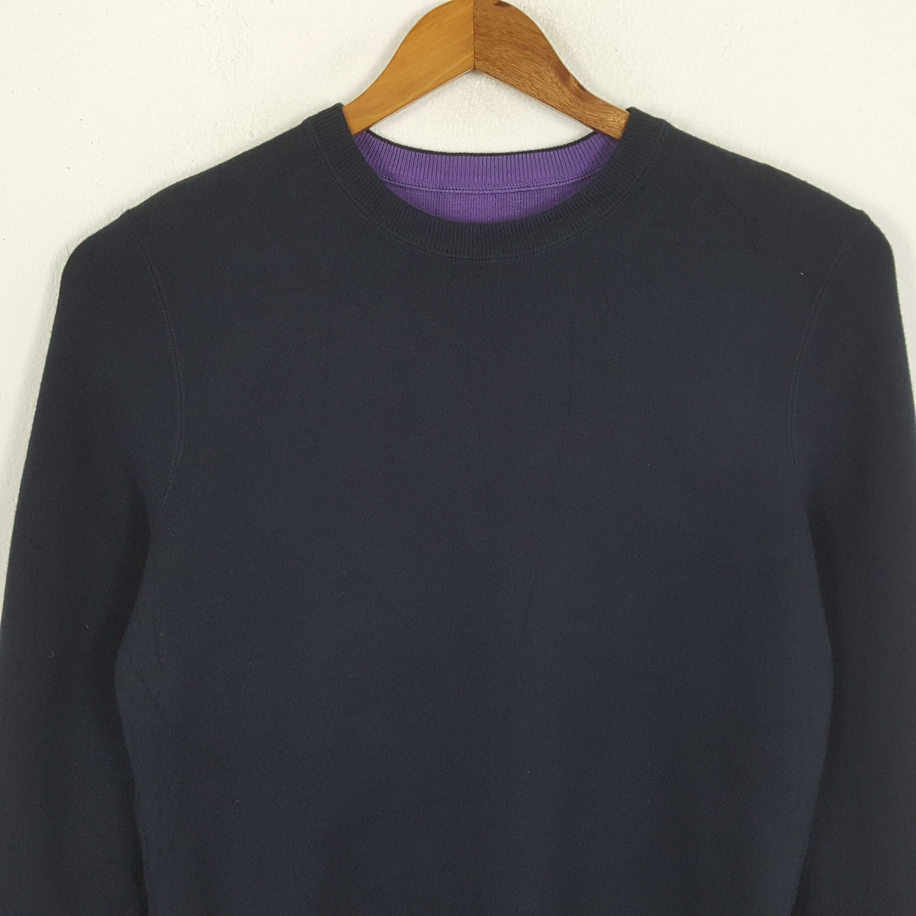 Lacoste × Vintage Vintage LACOSTE Fashion Brand Logo Reversible Sweatshirts Size US M / EU 48-50 / 2 - 5 Thumbnail