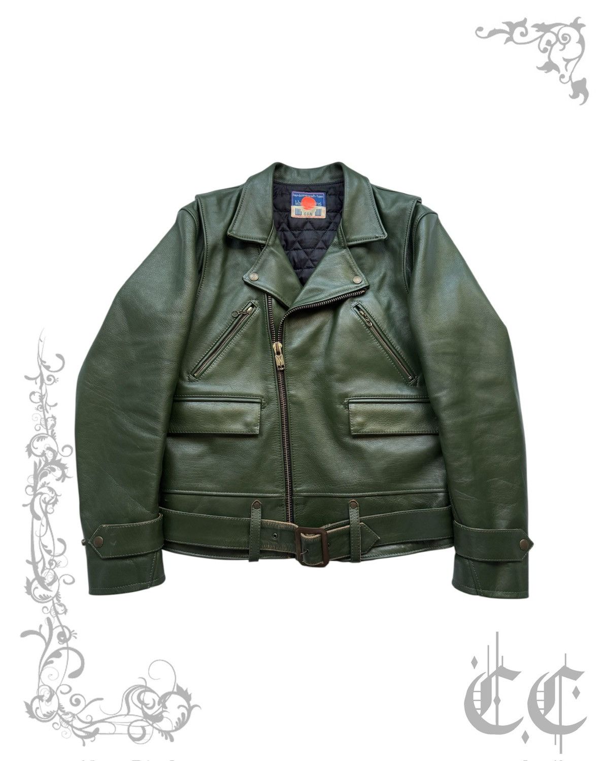 Blackmeans Blackmeans Double Rider Jacket Size US L / EU 52-54 / 3 - 1 Thumbnail