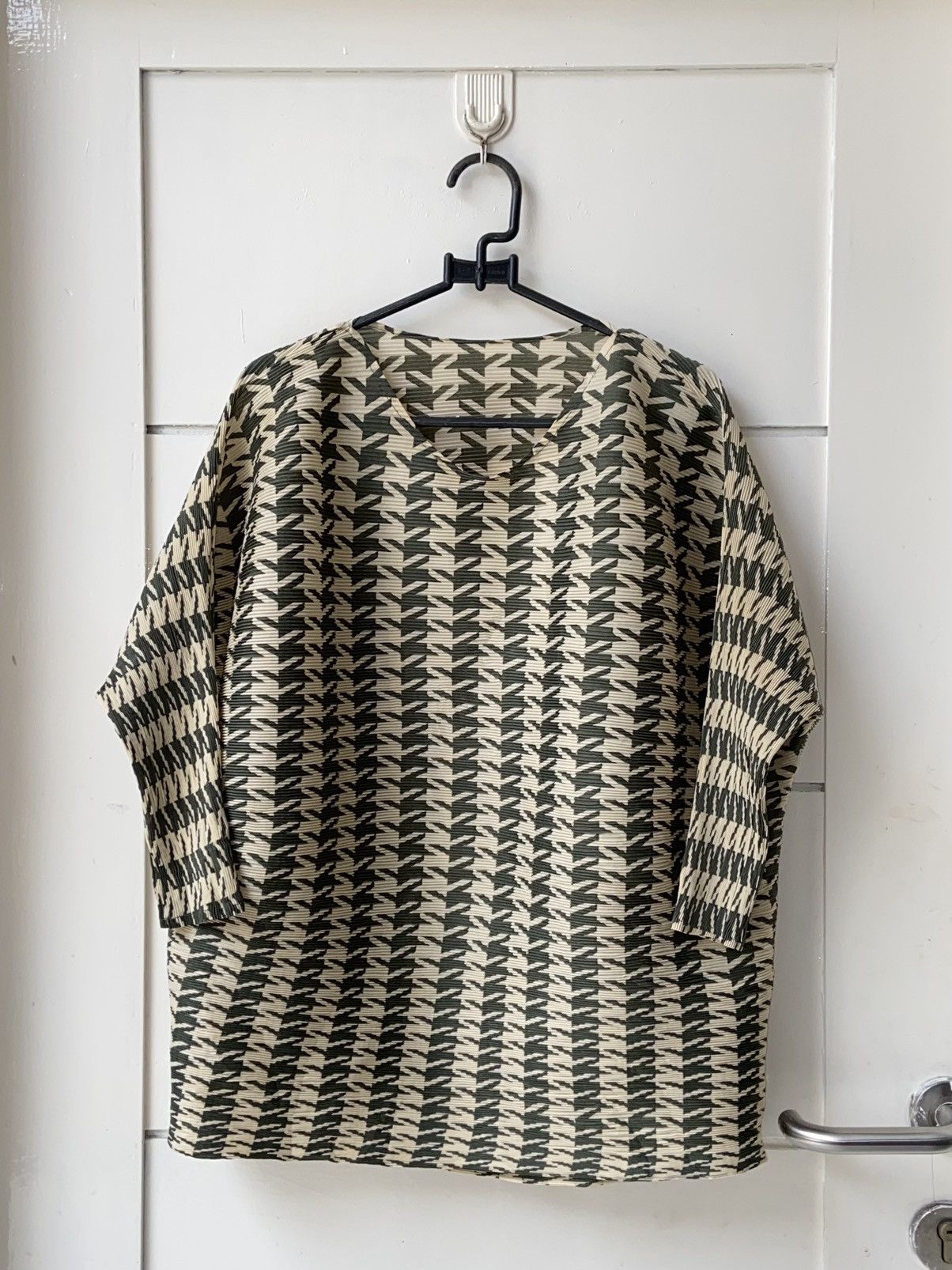 Designer × Japanese Brand PLEATSME Motive Pleats Blouse Size L / US 10 / IT 46 - 15 Thumbnail