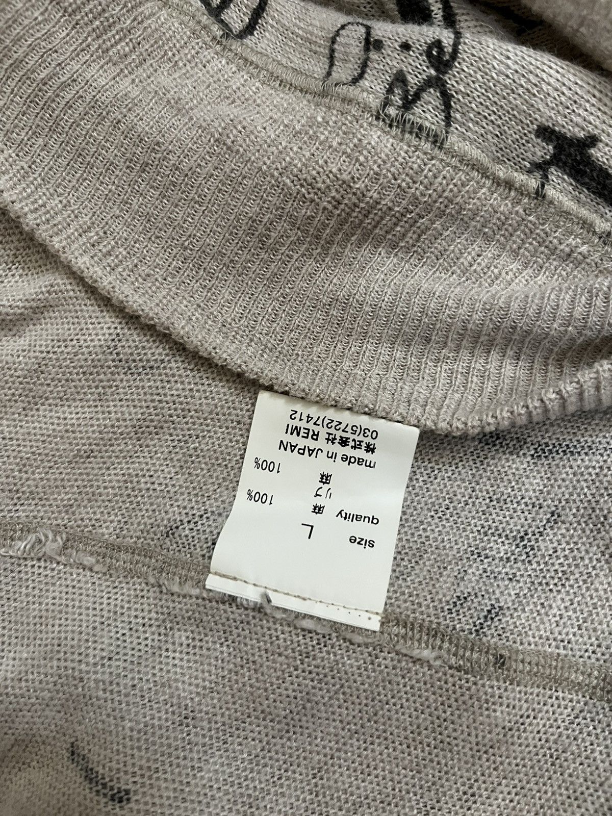 Remi Relief 2000s hand-written cardigans arts culture travel #I Size L / US 10 / IT 46 - 7 Thumbnail