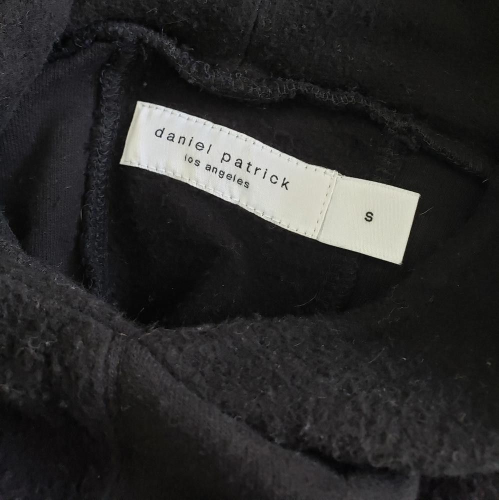 Daniel Patrick Black Cropped Daniel Patrick Classic Road Hoodie Size S / US 4 / IT 40 - 3 Thumbnail