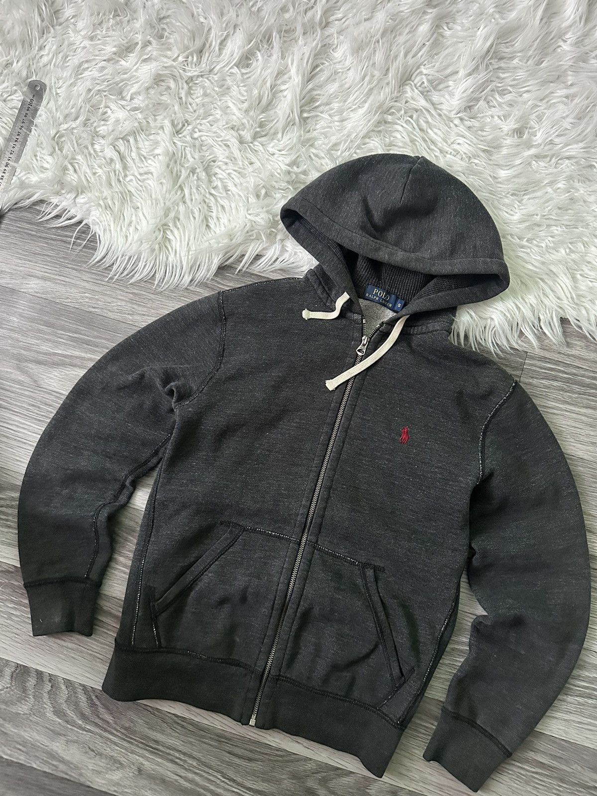 Polo Ralph Lauren Polo Ralph Lauren Grey Zip Hoodie size S hype oldmoney Size US S / EU 44-46 / 1 - 1 Thumbnail