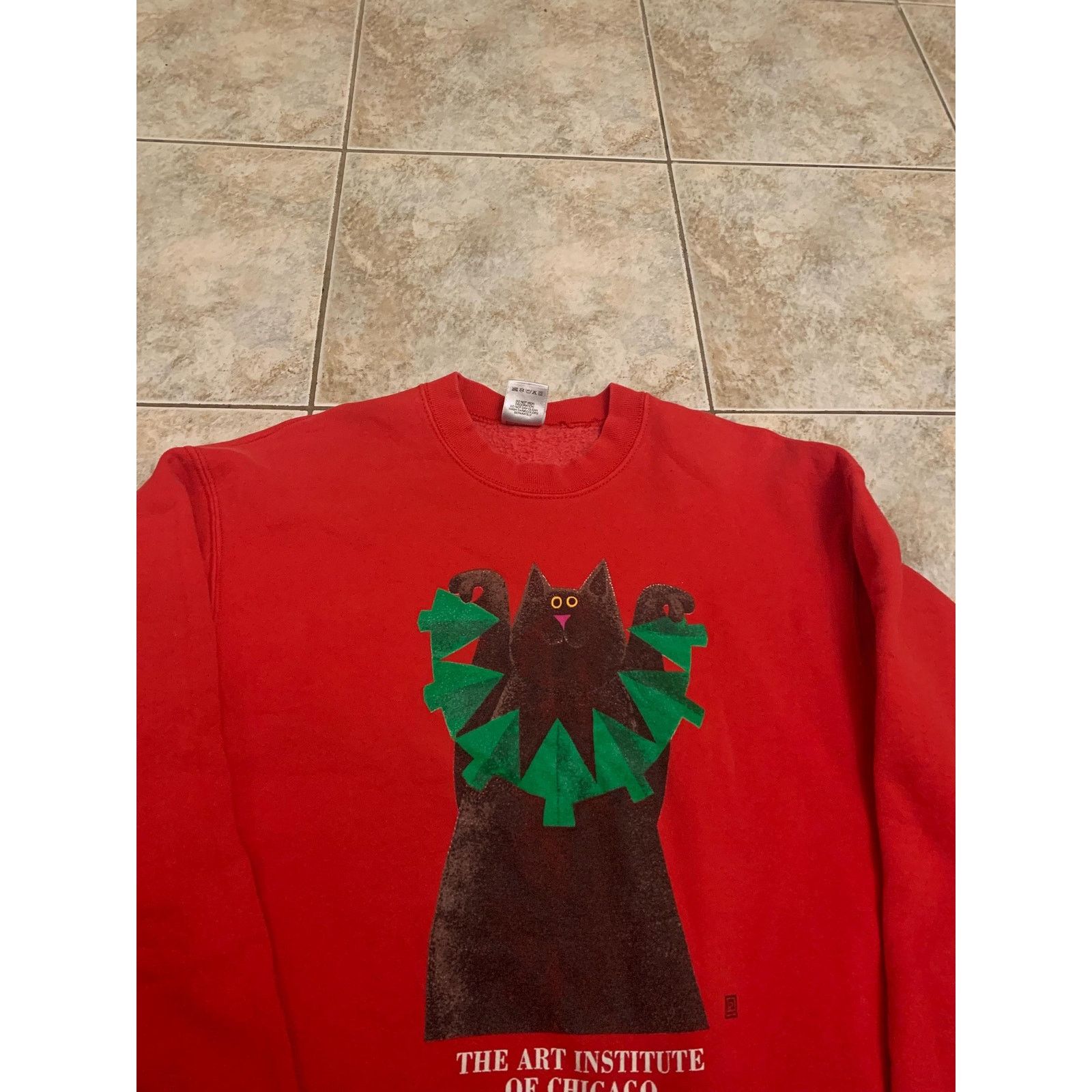 Fruit Of The Loom Vintage the art Institute of Chicago Sweatshirt size large Size US L / EU 52-54 / 3 - 2 Thumbnail