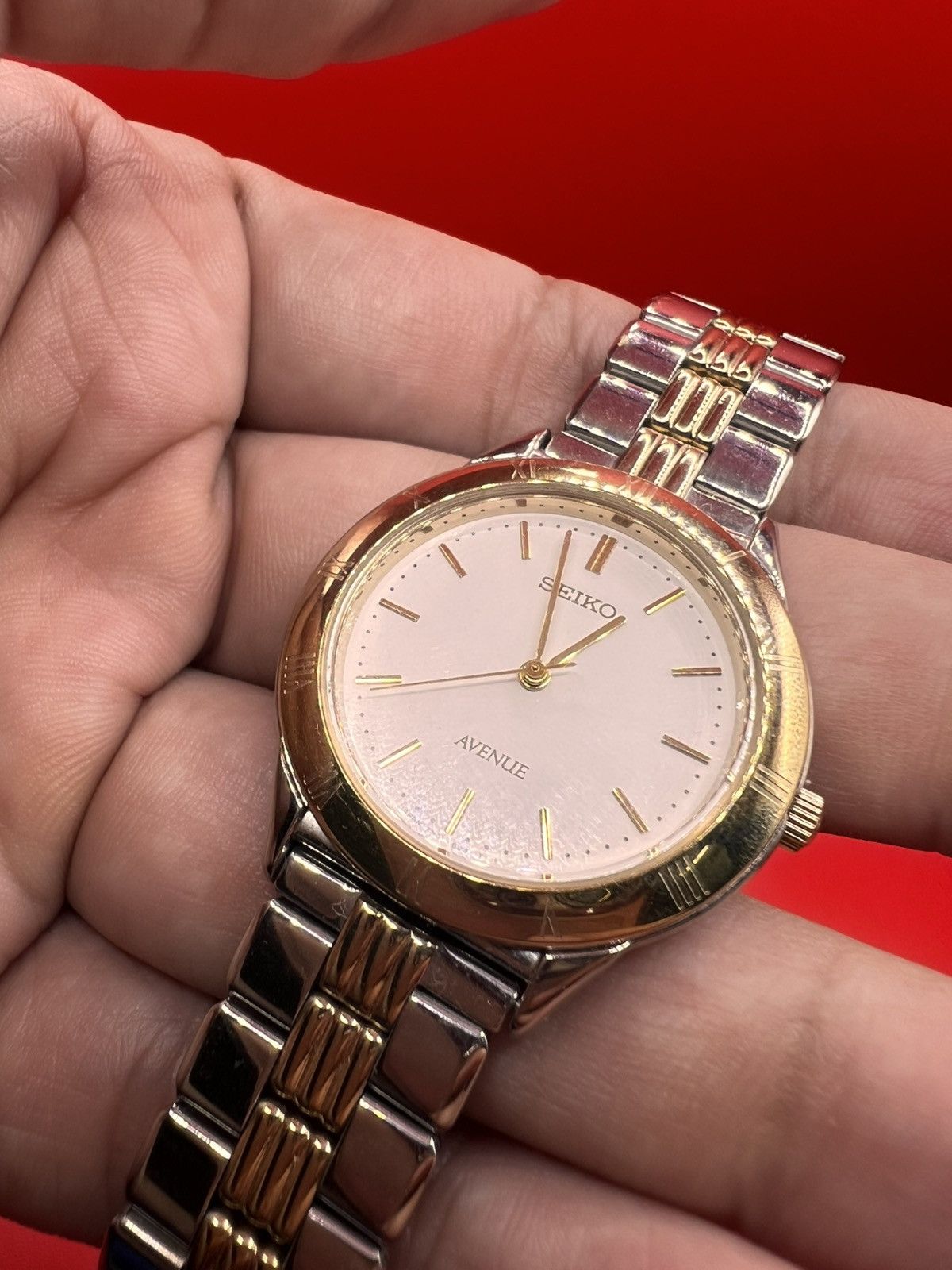 Seiko × Vintage Vintage Seiko Avenue 7N01-6D10 Quartz Watch Size ONE SIZE - 3 Thumbnail