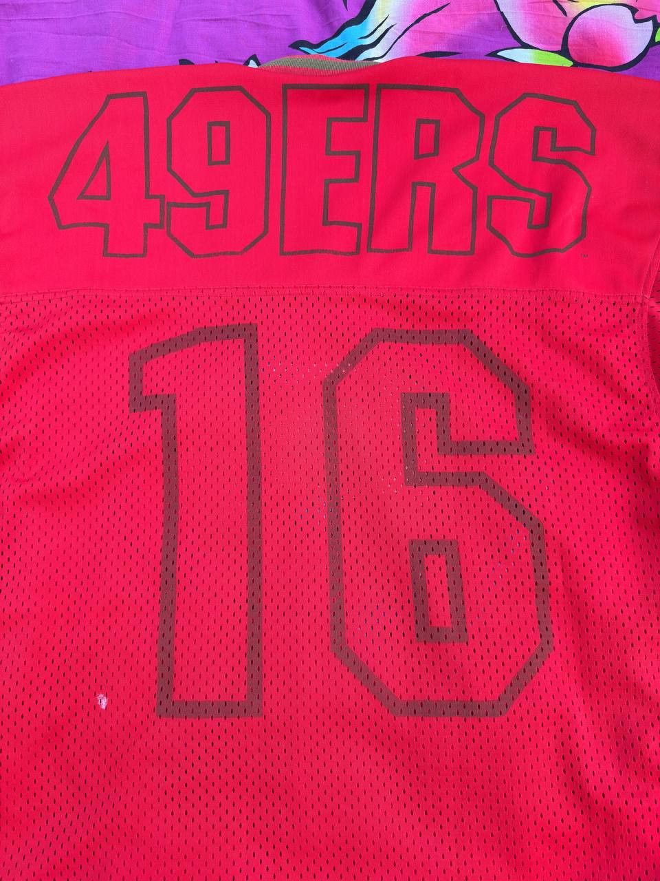 NFL × Vintage Vintage San Francisco 49ers #16 90s teamline jersey Size US XXL / EU 58 / 5 - 9 Thumbnail