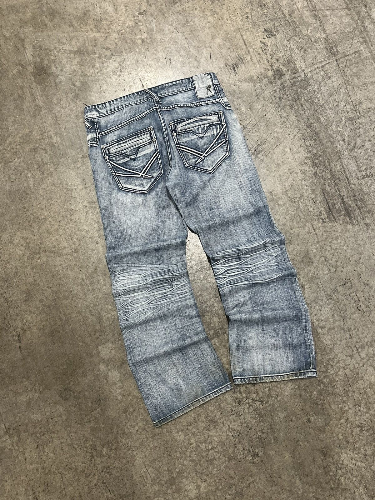 Ecko Unltd. × Vintage Ecko y2k baggy fit skater pants opium wide leg streetwear Size US 34 / EU 50 - 1 Thumbnail