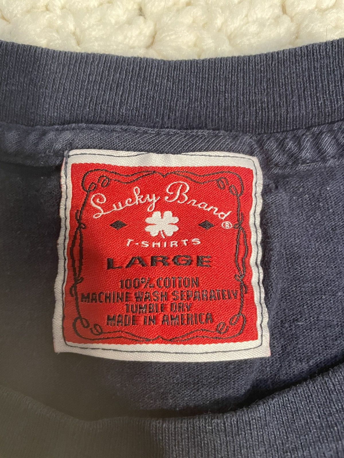 Lucky Brand Vintage Lucky Brand Tshirt Size US L / EU 52-54 / 3 - 4 Thumbnail