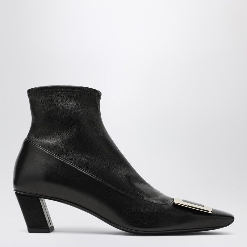 Roger Vivier Roger Vivier Belle Vivier Black Ankle Boots Size US 9 / IT 39 - 1 Thumbnail