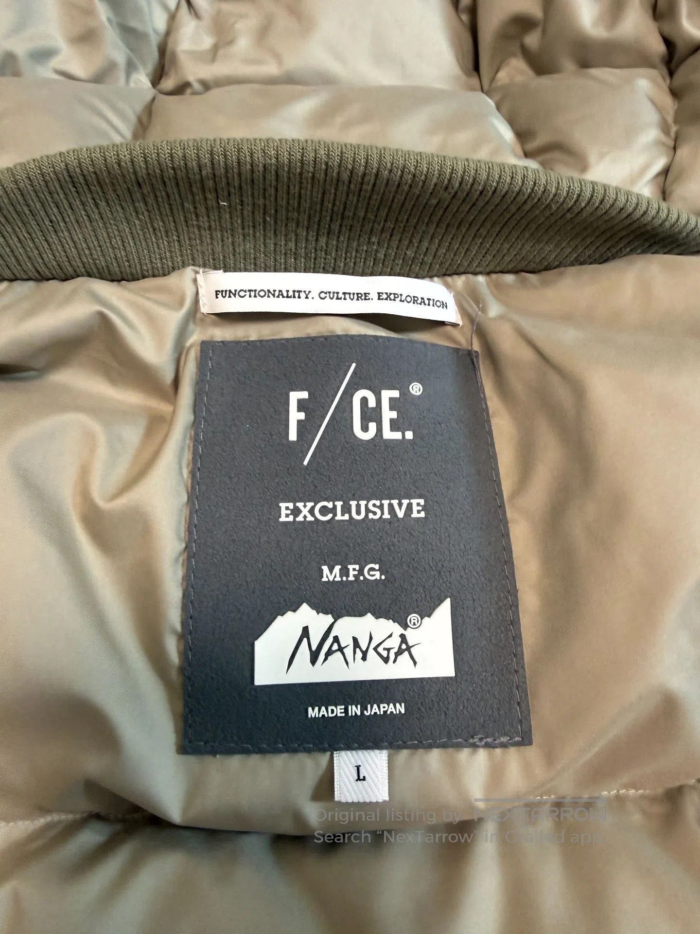 F/CE F/CE x Nanga Minimal Down Jacket. Size US L / EU 52-54 / 3 - 4 Thumbnail