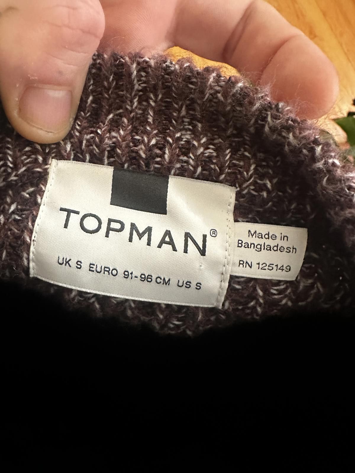 Topman Cozy Knit Sweater by TOPMAN - Size Small Size US S / EU 44-46 / 1 - 3 Thumbnail