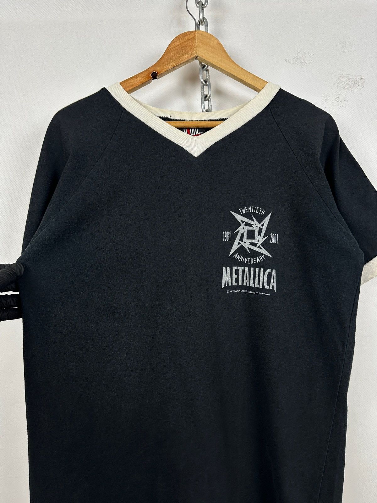 Band Tees Vintage Metallica 20th Anniversary 1981-2001 Giant T-Shirt Size US L / EU 52-54 / 3 - 7 Thumbnail