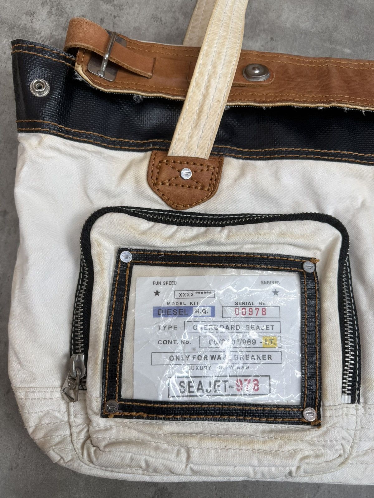 Diesel Vintage Diesel Archive Overboard Seajet Bag Unisex Size ONE SIZE - 17 Thumbnail