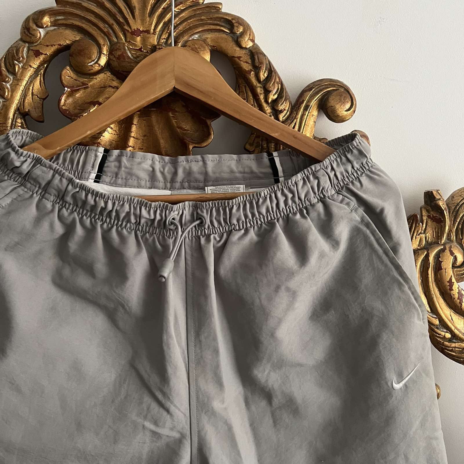 Nike × Vintage 2000s Vintage Nike Drill Long Shorts 3/4 Pants Y2k Sz m Size US 34 / EU 50 - 4 Thumbnail