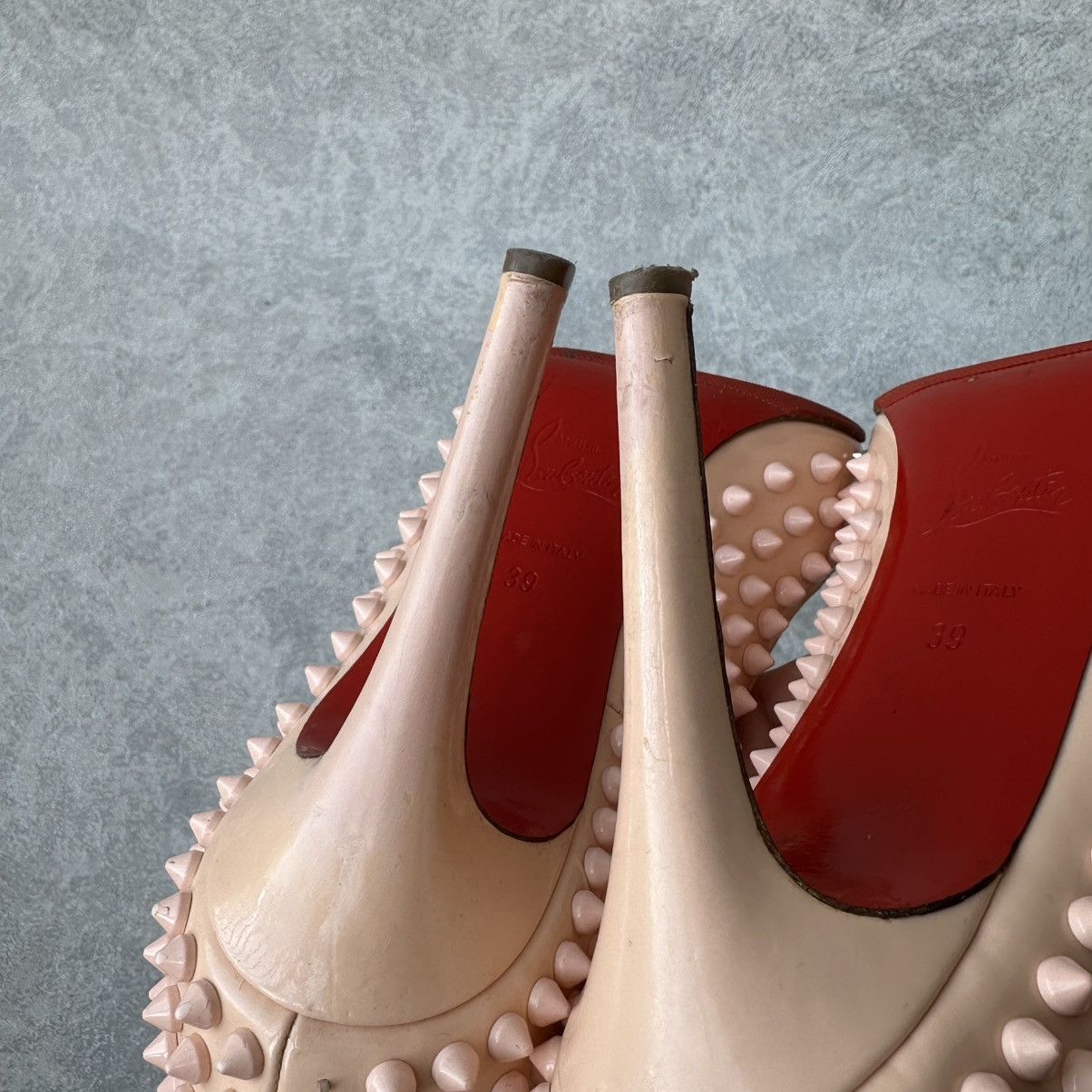 Christian Louboutin Christian Louboutin Pink Patent Leather Pigalle High Heels Size US 9 / IT 39 - 14 Thumbnail
