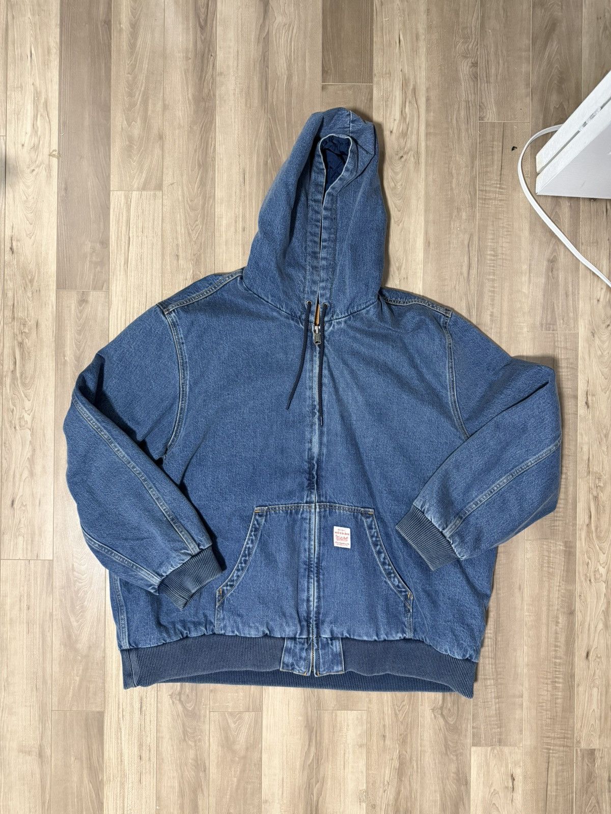 Levi's Levi’s Denim Bomber Work Jacket Size US XXL / EU 58 / 5 - 1 Thumbnail