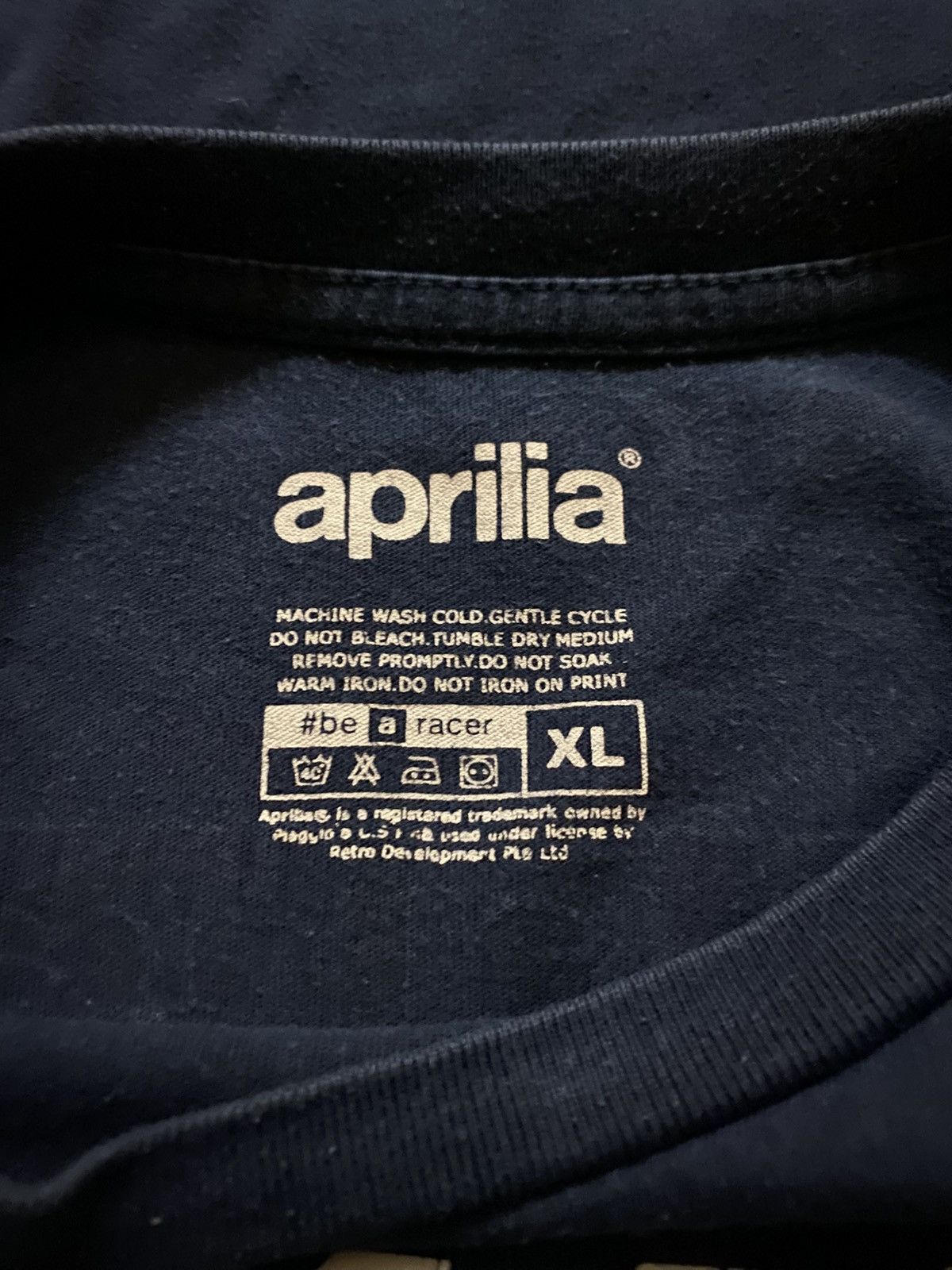 Fox Racing Aprilia Be A Racer Speed Master Passion On Wheels T Shirt Size US L / EU 52-54 / 3 - 6 Thumbnail