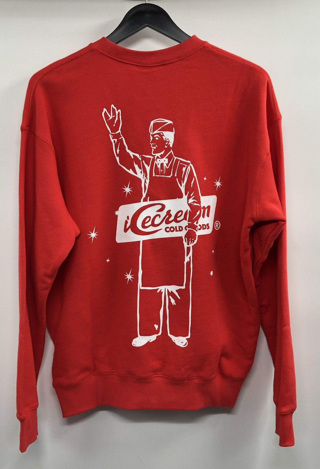 Icecream Ice Cream Live Long Tomato Red Sweatshirt Small Size US S / EU 44-46 / 1 - 12 Thumbnail