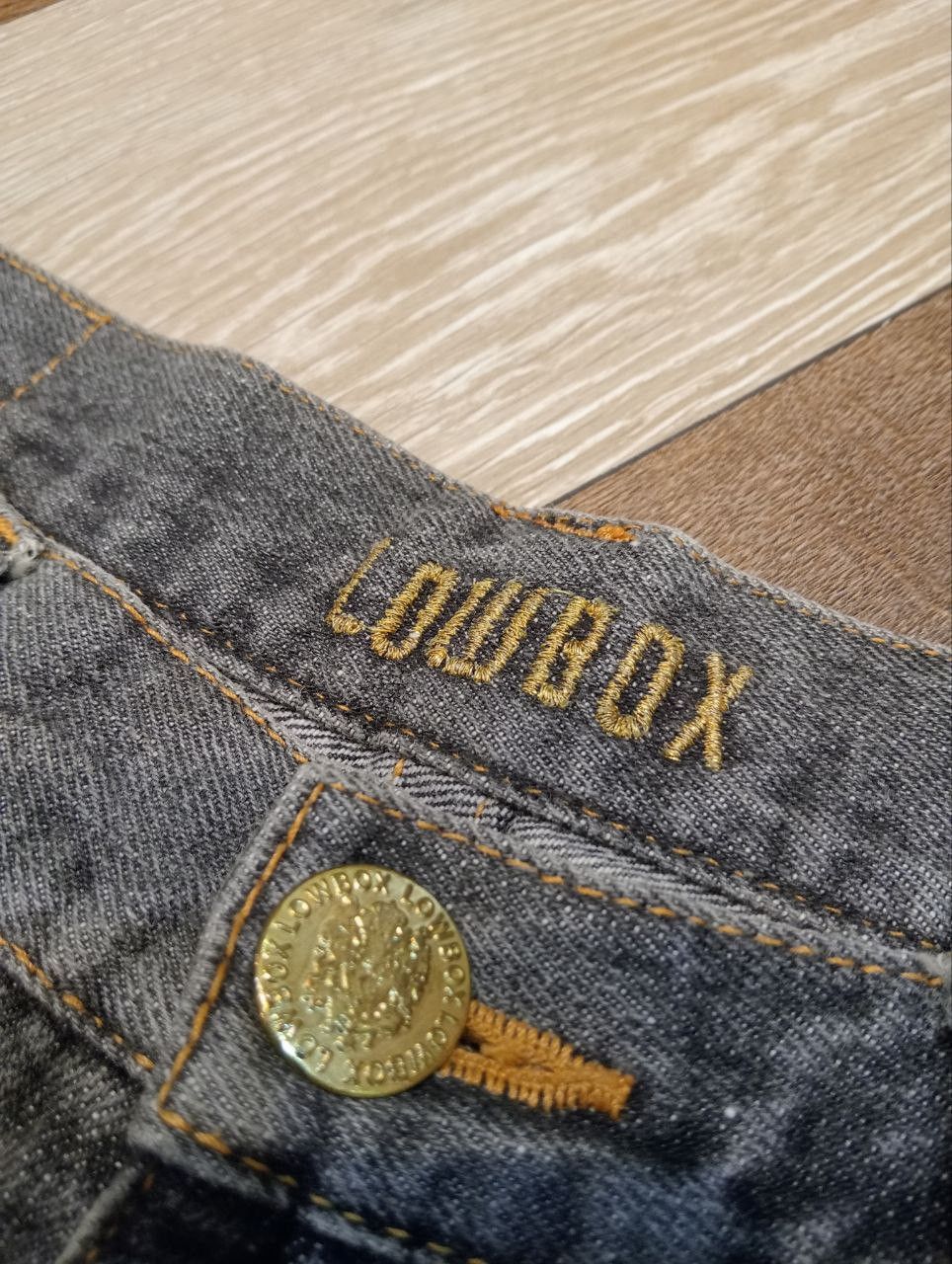 LOWBOX LOWBOX JAPAN FLARED DISTRESSED JEANS Size US 33 - 5 Thumbnail