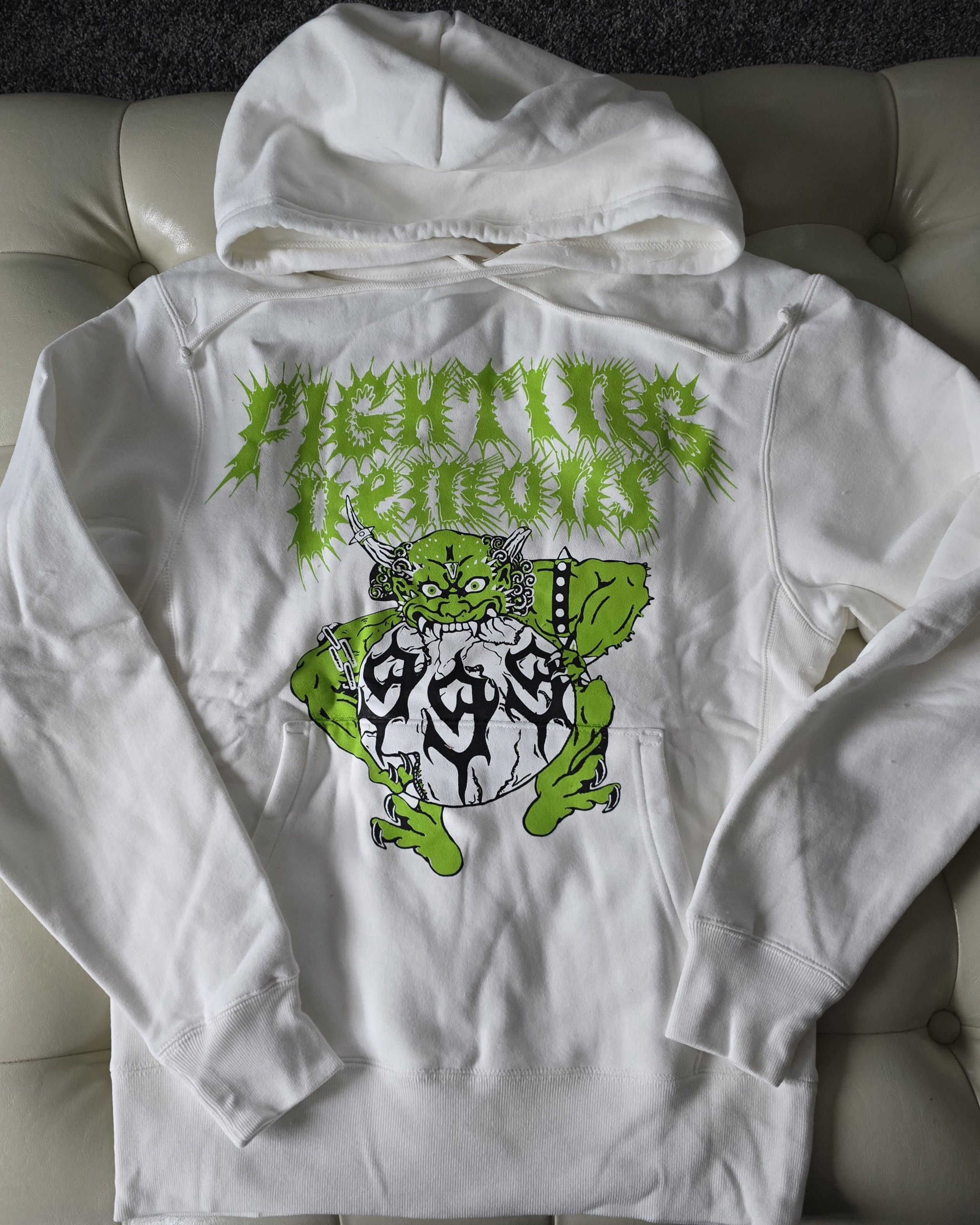 Juice Wrld x Vlone Fighting Demons Hoodie Small