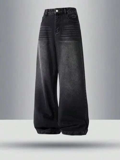 Jean Kurumi x Kyono Vintage Straight Leg Distressed Denim Jeans Size US 32 / EU 48 - 8 Thumbnail