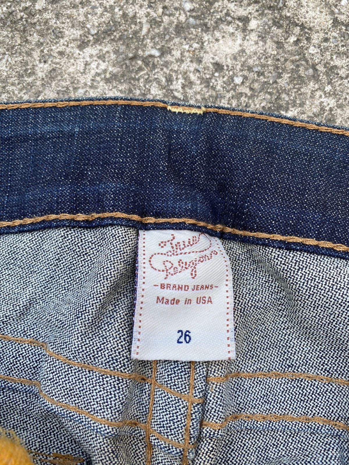 True Religion True Religion Indigo Blue Low Rise Flare Jeans Size 26" / US 2 / IT 38 - 20 Thumbnail