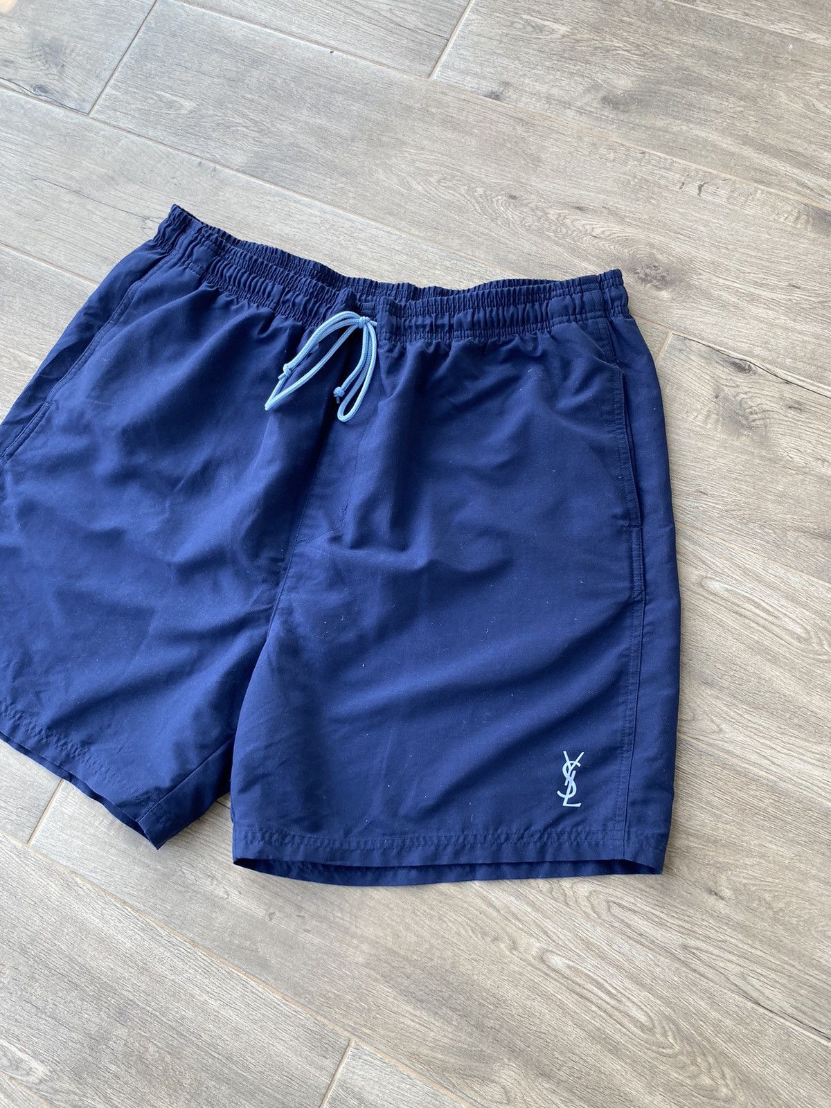 Vintage × Yves Saint Laurent Yves Saint Laurent Nylon Shorts Size US 34 / EU 50 - 5 Thumbnail
