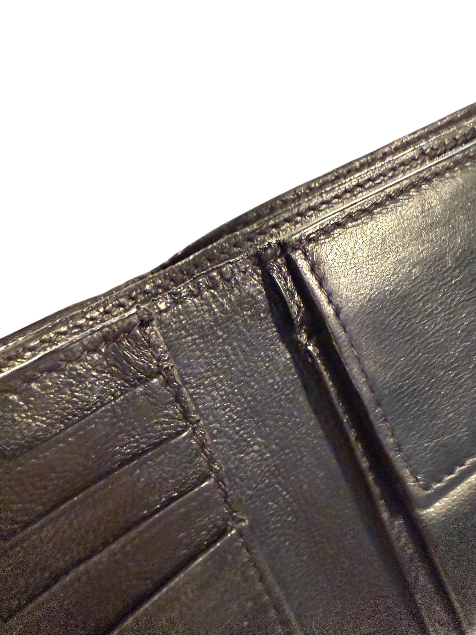Balenciaga Vintage Balenciaga Leather Logo Bifold Wallet Size ONE SIZE - 7 Thumbnail