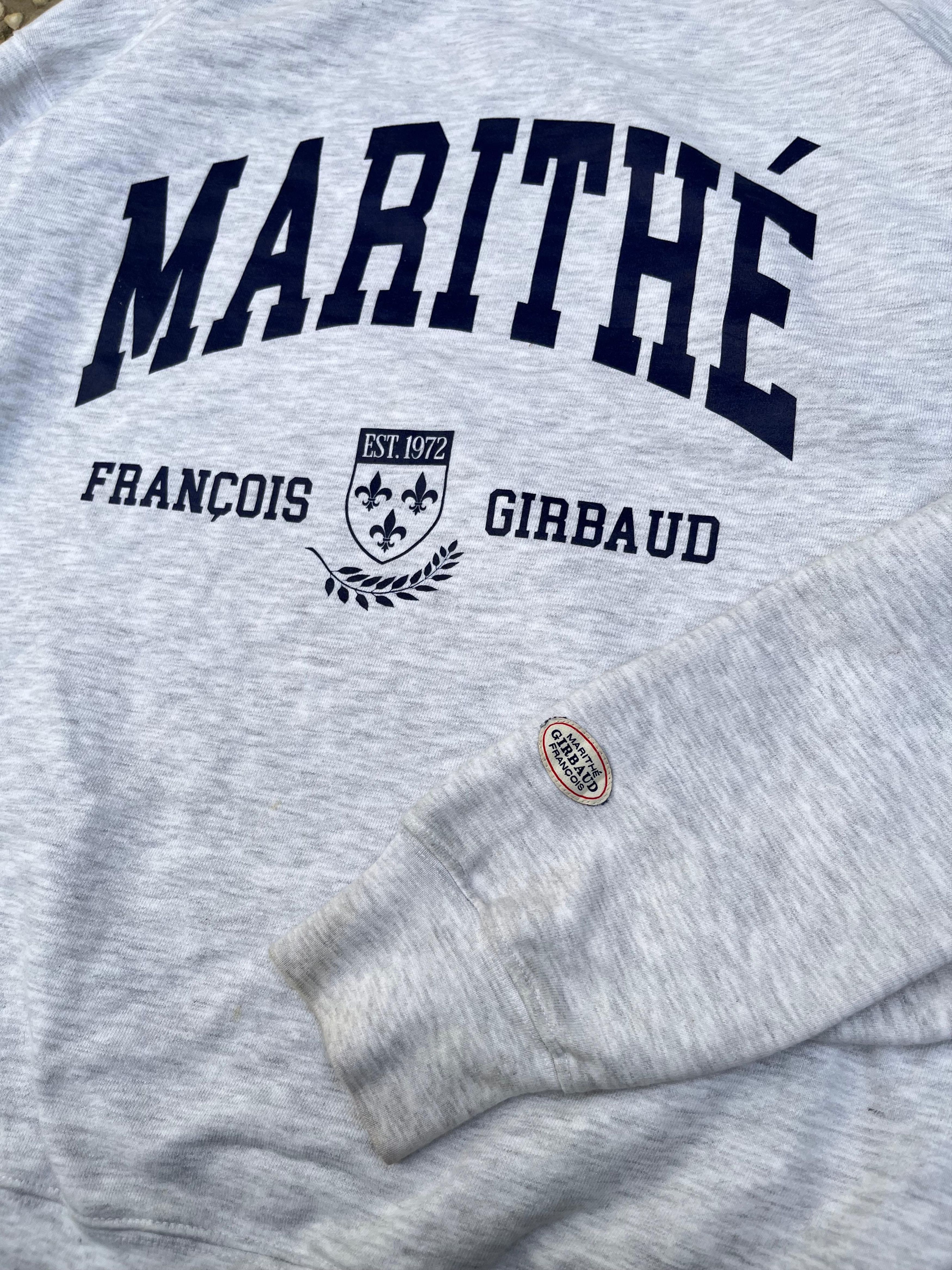 Marithe + Francois Girbaud Marithe Francois Girbaud Sweatshirt Size US L / EU 52-54 / 3 - 4 Thumbnail