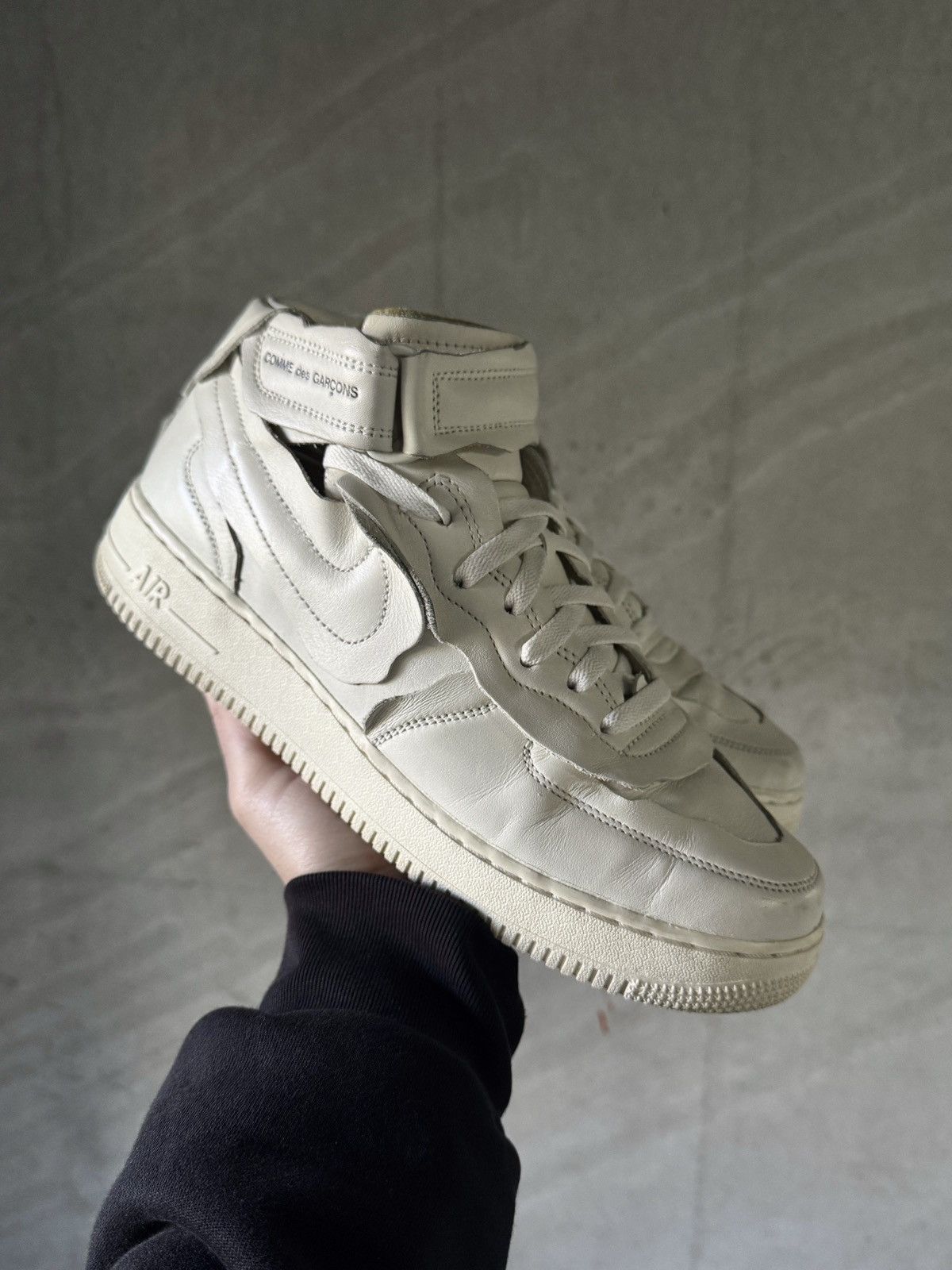 Comme des Garcons × Nike Nike x Comme Des Garcons Air Force 1 Mid Size US 10.5 / EU 43-44 - 2 Thumbnail