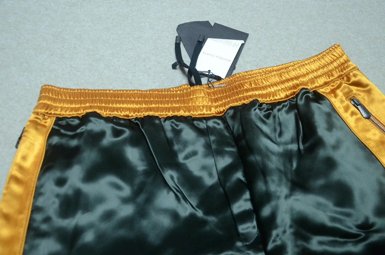 Bottega Veneta BV Colorblocked Silk Track Pants 54/56 Size US 40 / EU 56 - 3 Thumbnail