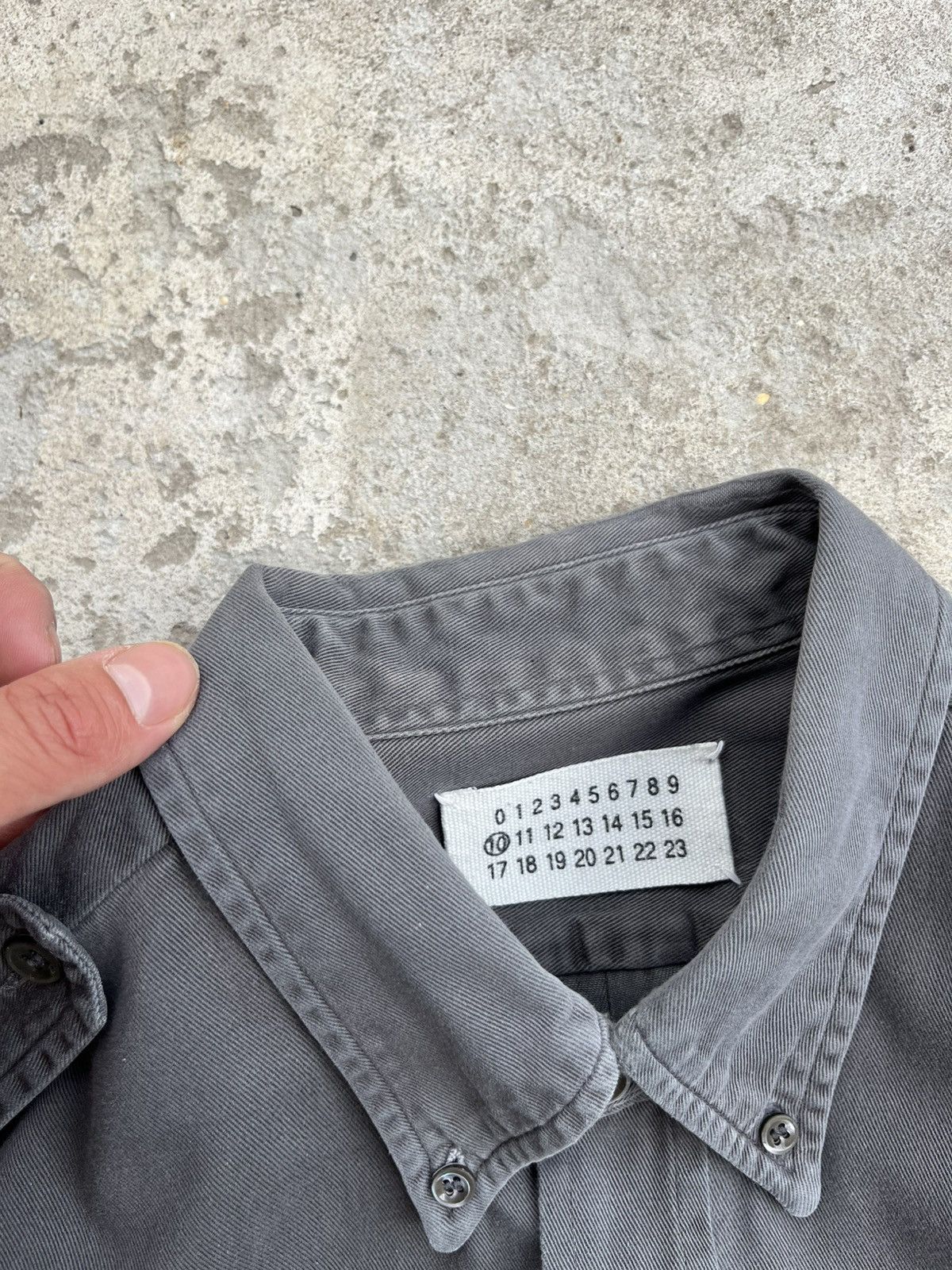 Maison Margiela SS’02 Maison Martin Margiela Button Down Military Shirt Size US L / EU 52-54 / 3 - 9 Thumbnail