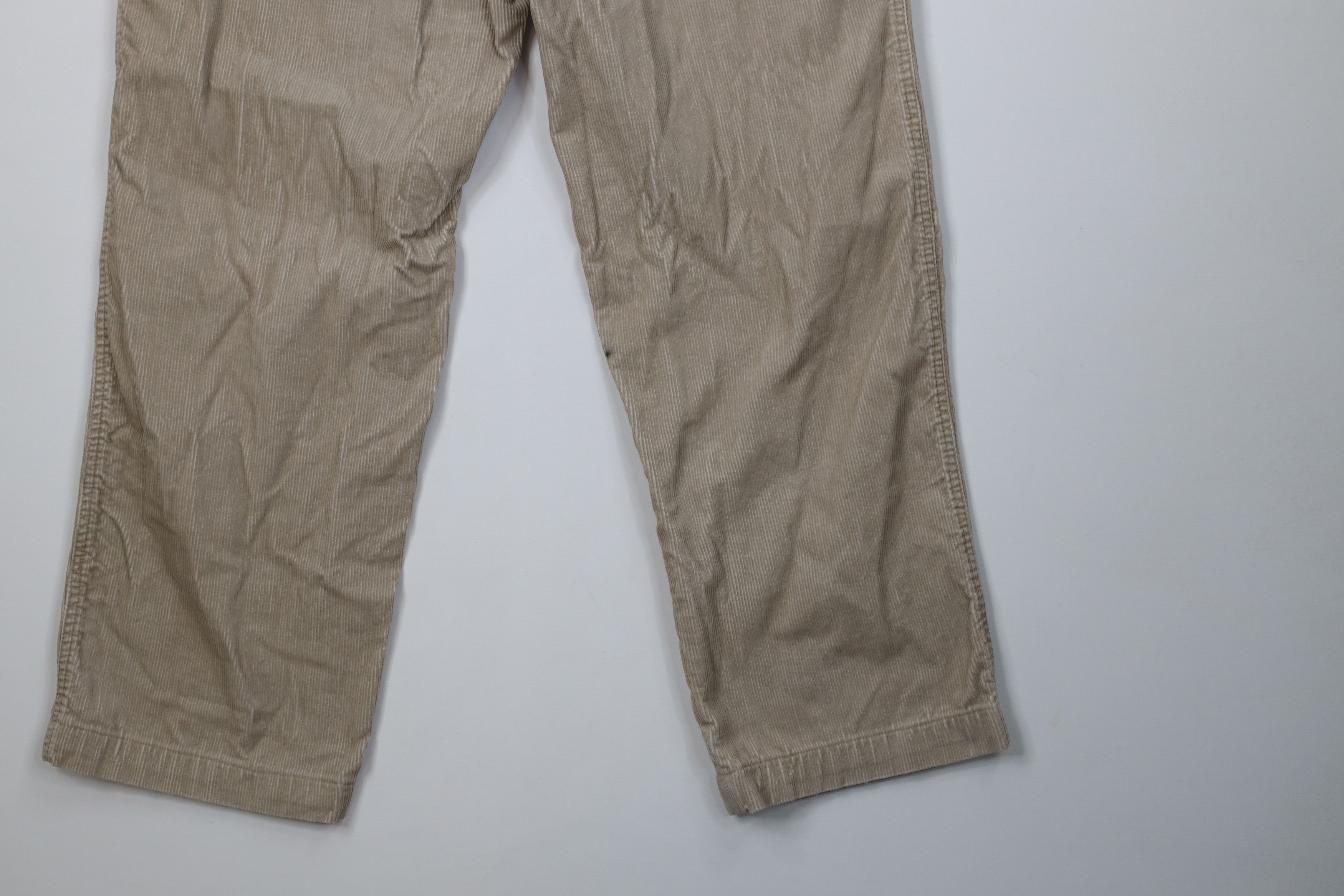Gap Vintage 90s Y2K Gap Loose Fit Wide Leg Corduroy Chino Pants Size US 34 / EU 50 - 12 Thumbnail