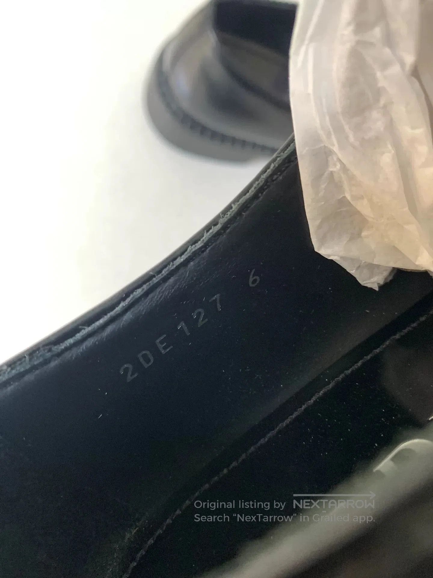 Prada Prada Metal Triangle Logo Loafers. Size US 6 / EU 39 - 7 Thumbnail