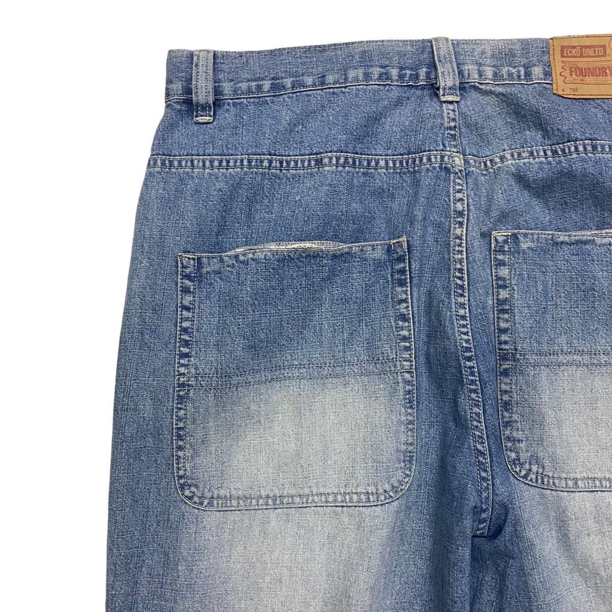 Ecko Unltd. Vintage Ecko Unltd Denim Carpenter Baggy Pants Size US 34 / EU 50 - 10 Thumbnail
