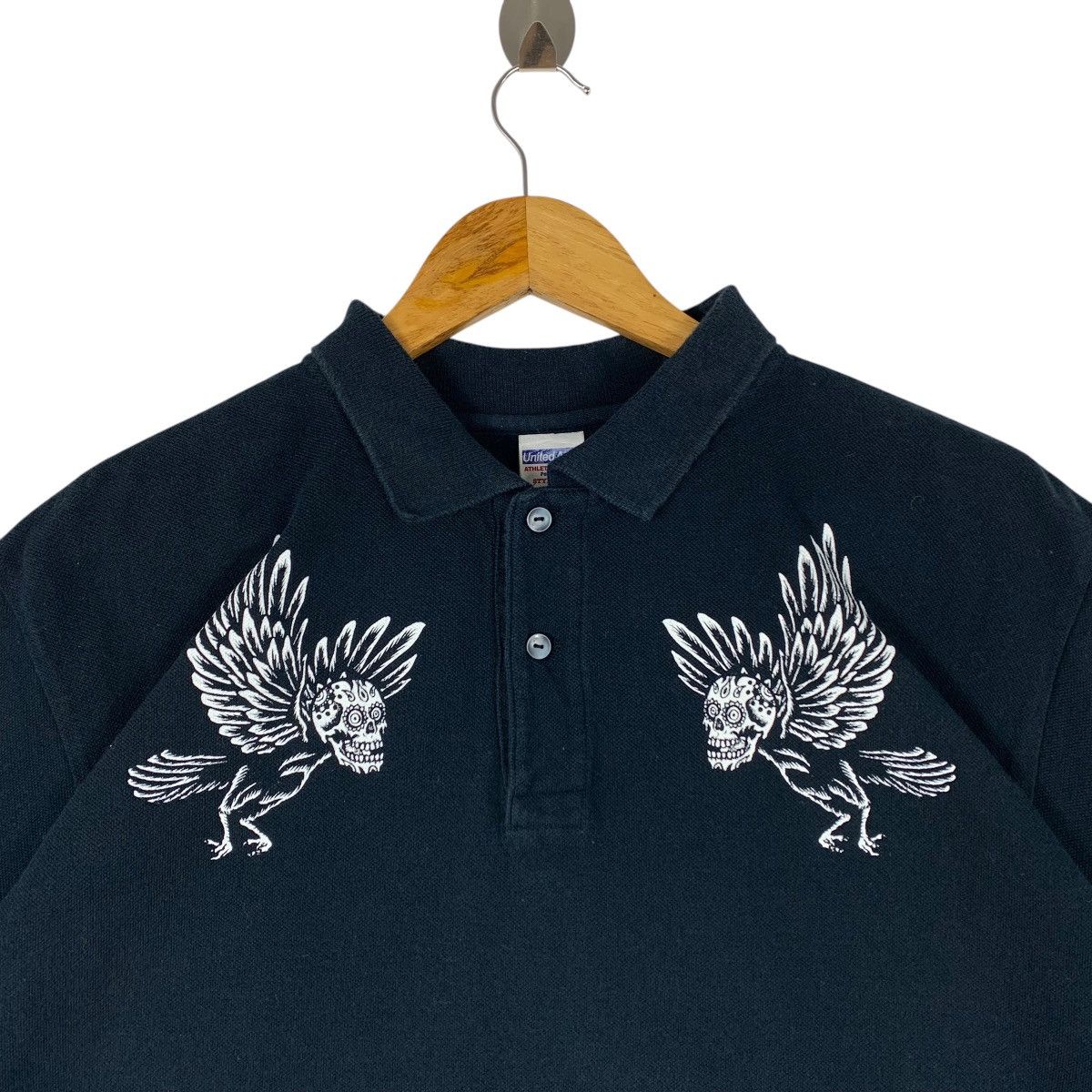Band Tees × Japanese Brand MAXIMUM THE HORMONE Big print back hit polo tee Size US XL / EU 56 / 4 - 3 Thumbnail
