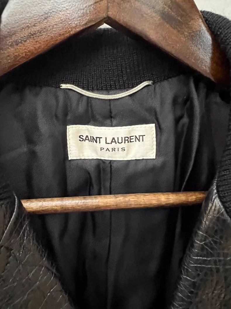 Saint Laurent Paris saint laurent black leather jacket-2507 Size US L / EU 52-54 / 3 - 2 Thumbnail