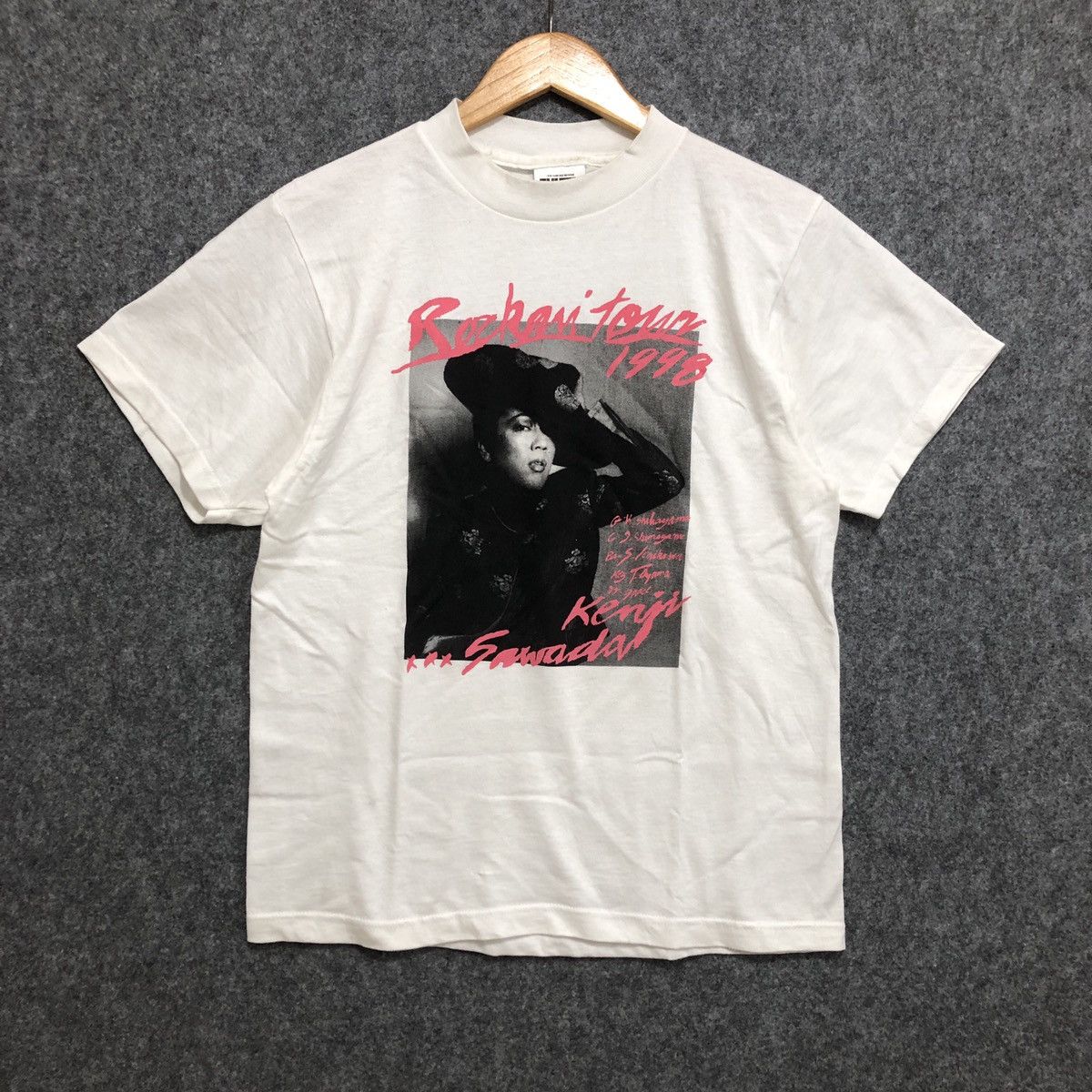 Vintage Vintage Kenji Sawada Rockan Tour 1998 T-Shirt Size US L / EU 52-54 / 3 - 1 Thumbnail