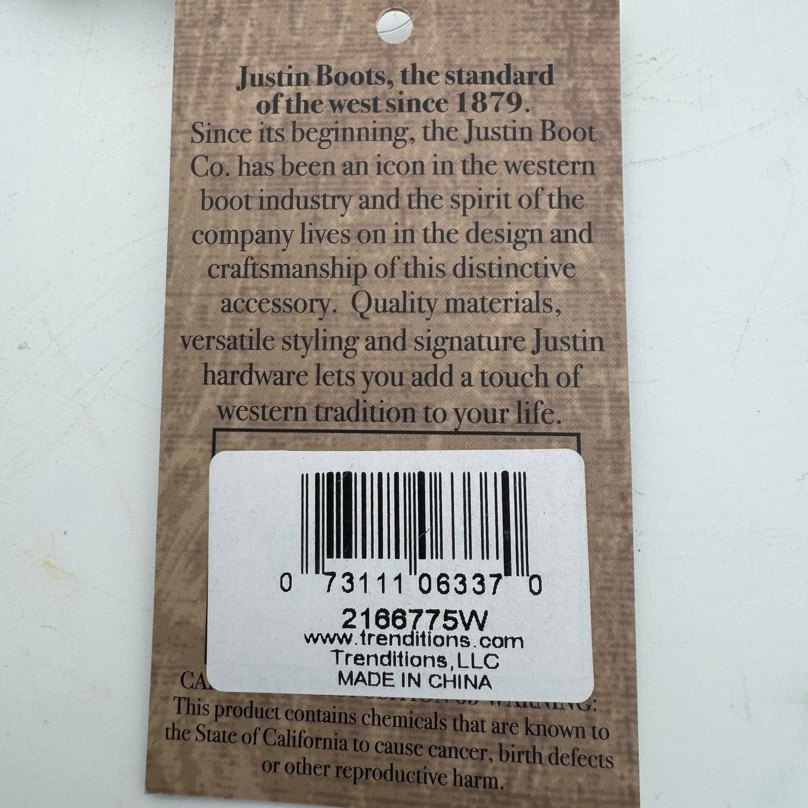 Justin Justin RFID Western Wallet Brown Tan Diamond Stitch Bifold Size ONE SIZE - 8 Thumbnail