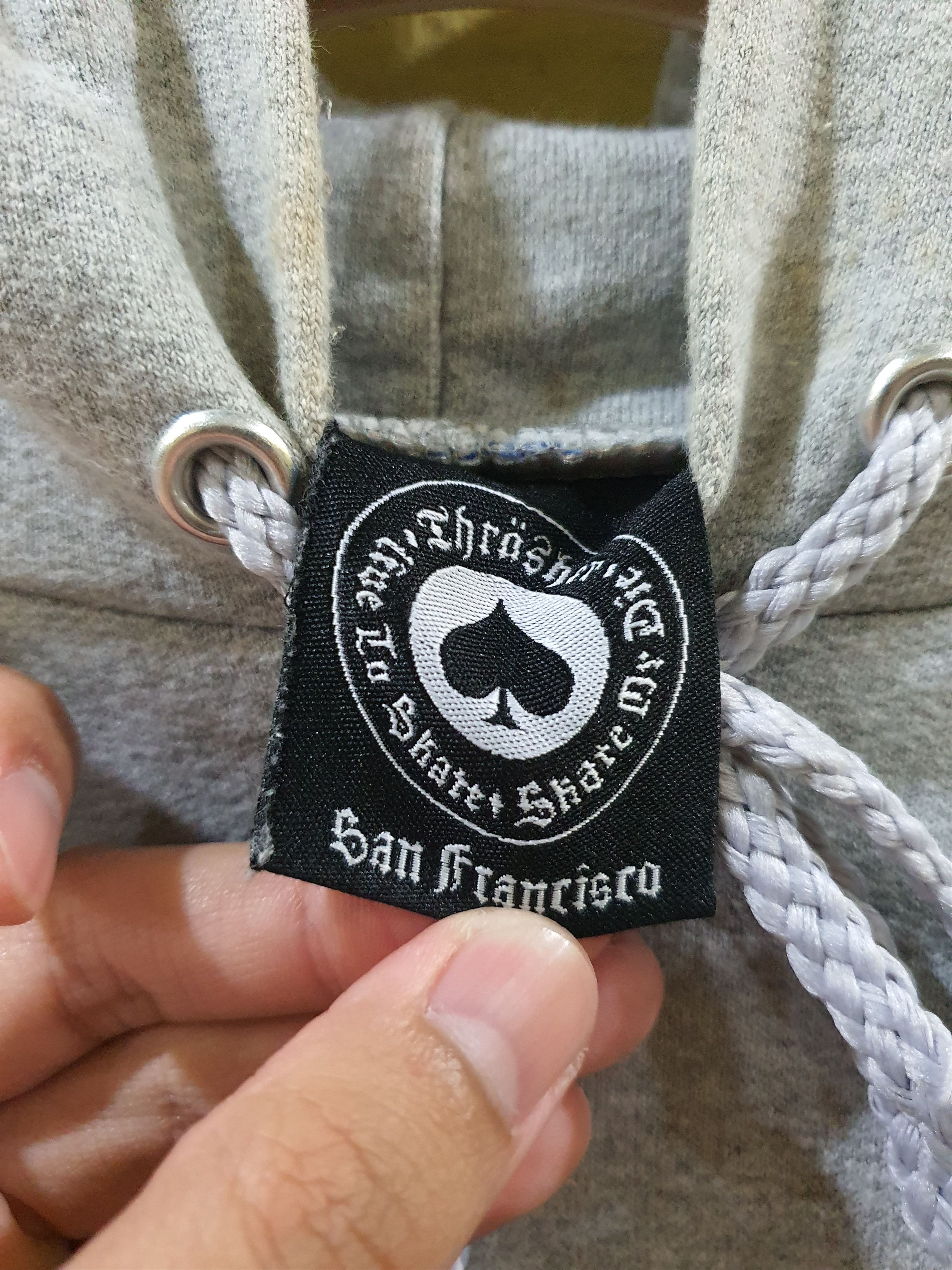 Thrasher Thrasher grey hoodie "Thrasher Skateboard Magazine" logo Size US L / EU 52-54 / 3 - 4 Thumbnail