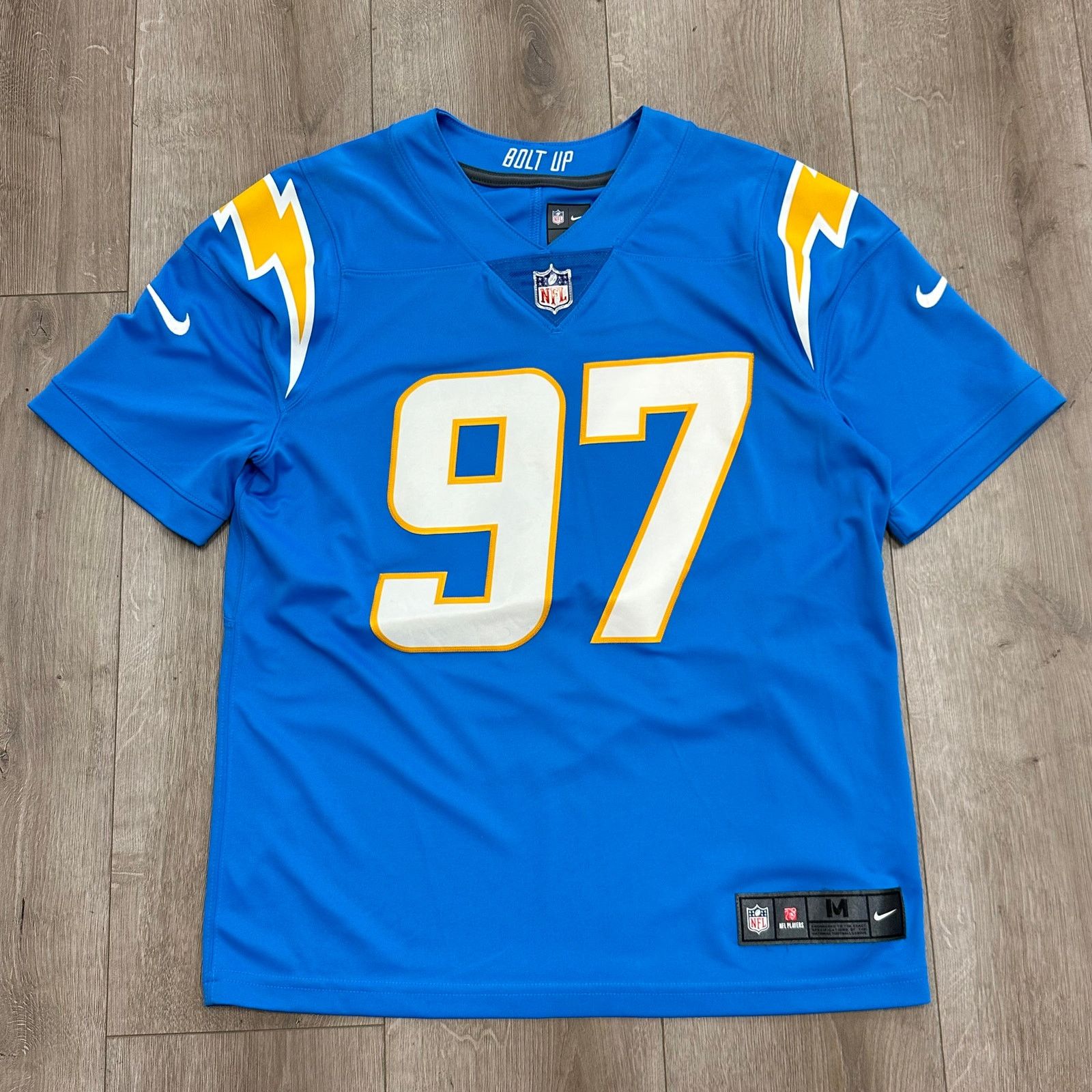 Nike Nike Bosa Los Angeles Chargers Game Player Jersey Medium Size US M / EU 48-50 / 2 - 1 Thumbnail